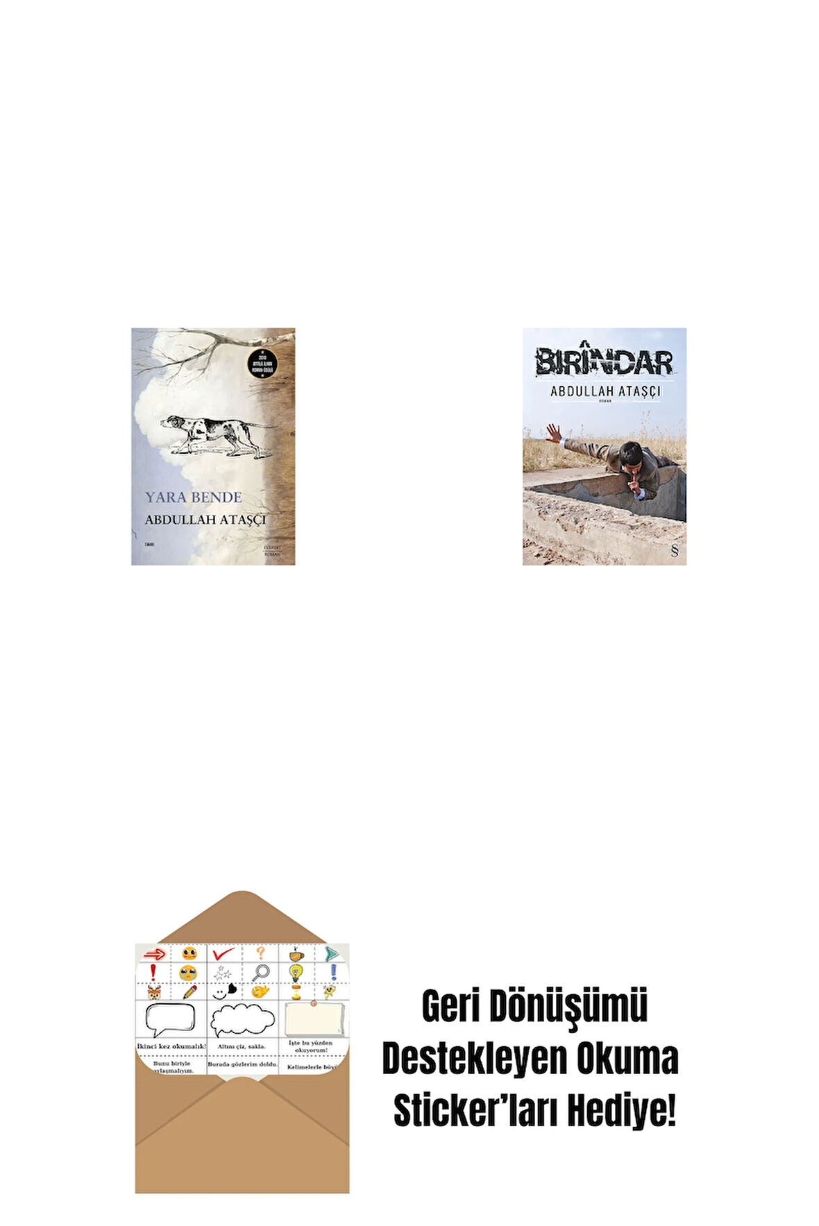 Yara Bende + Bırindar + Okuma Sticker'ları