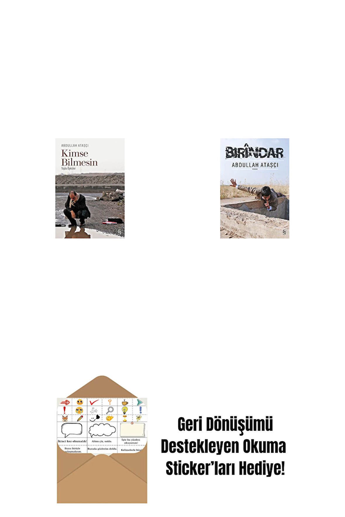 Kimse Bilmesin + Bırindar + Okuma Sticker'ları