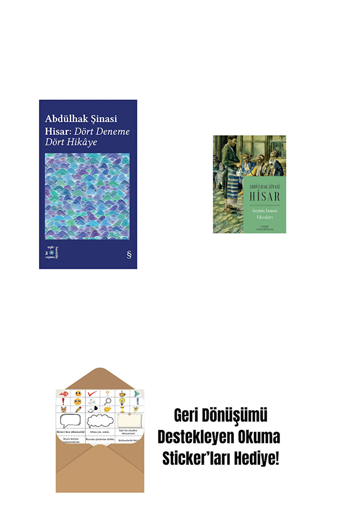 Everest Açıkhava 42 - Dört Deneme Dört Hikâye + Geçmiş Zaman Fıkraları + Okuma Sticker'ları