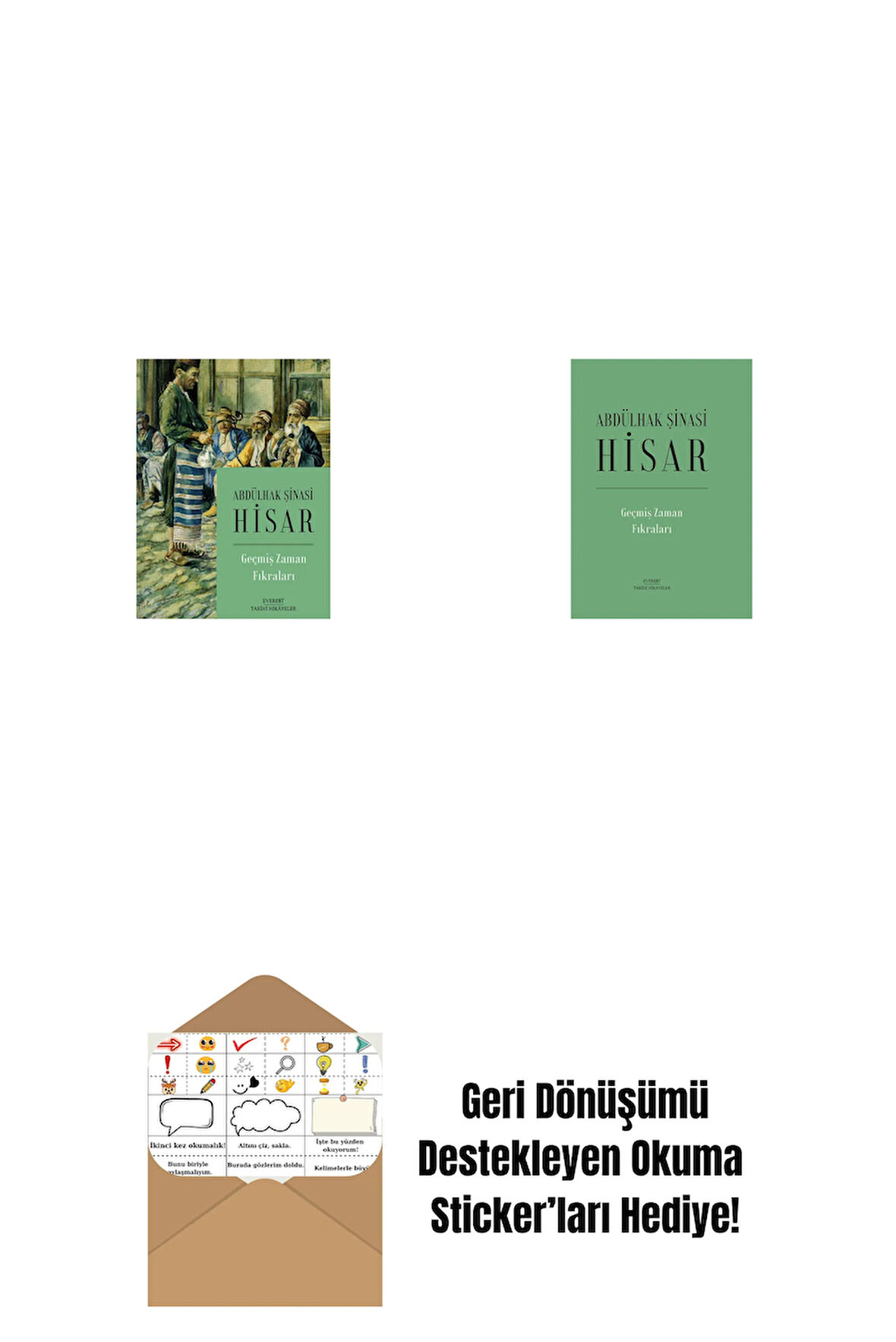 Geçmiş Zaman Fıkraları + Geçmiş Zaman  Fıkraları (Ciltli) + Okuma Sticker'ları