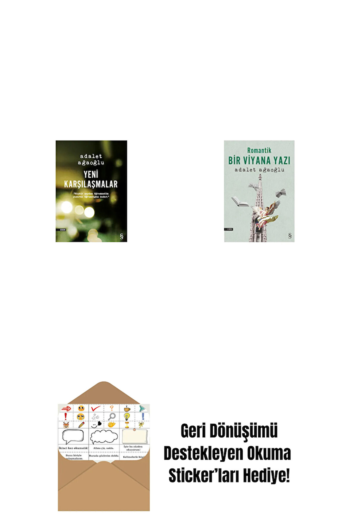 Yeni Karşılaşmalar + Romantik Bir Viyana Yazı + Okuma Sticker'ları