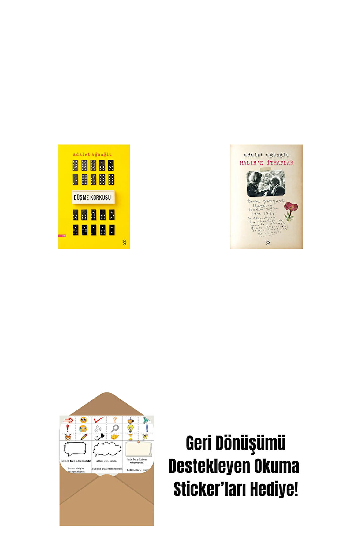 Düşme Korkusu + Halim'e İthaflar + Okuma Sticker'ları