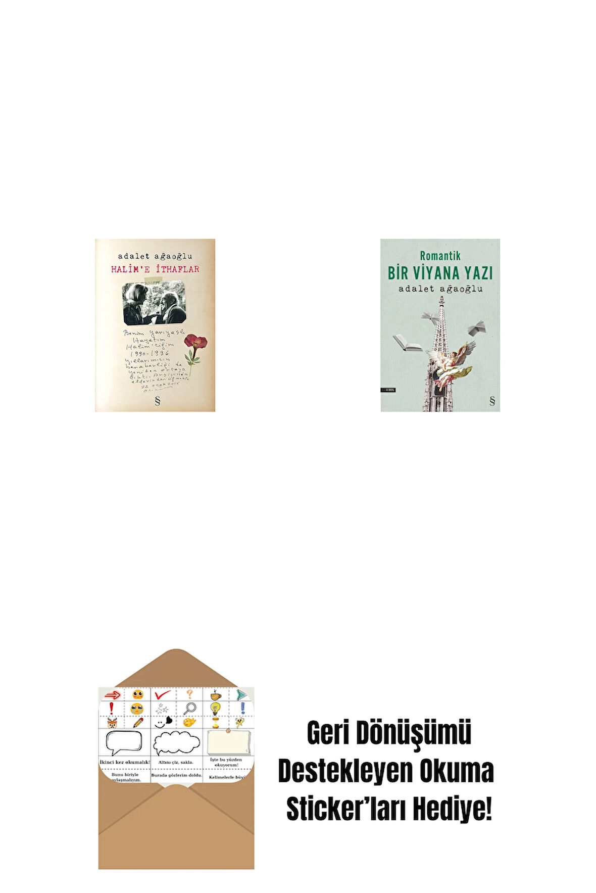 Halim'e İthaflar + Romantik Bir Viyana Yazı + Okuma Sticker'ları