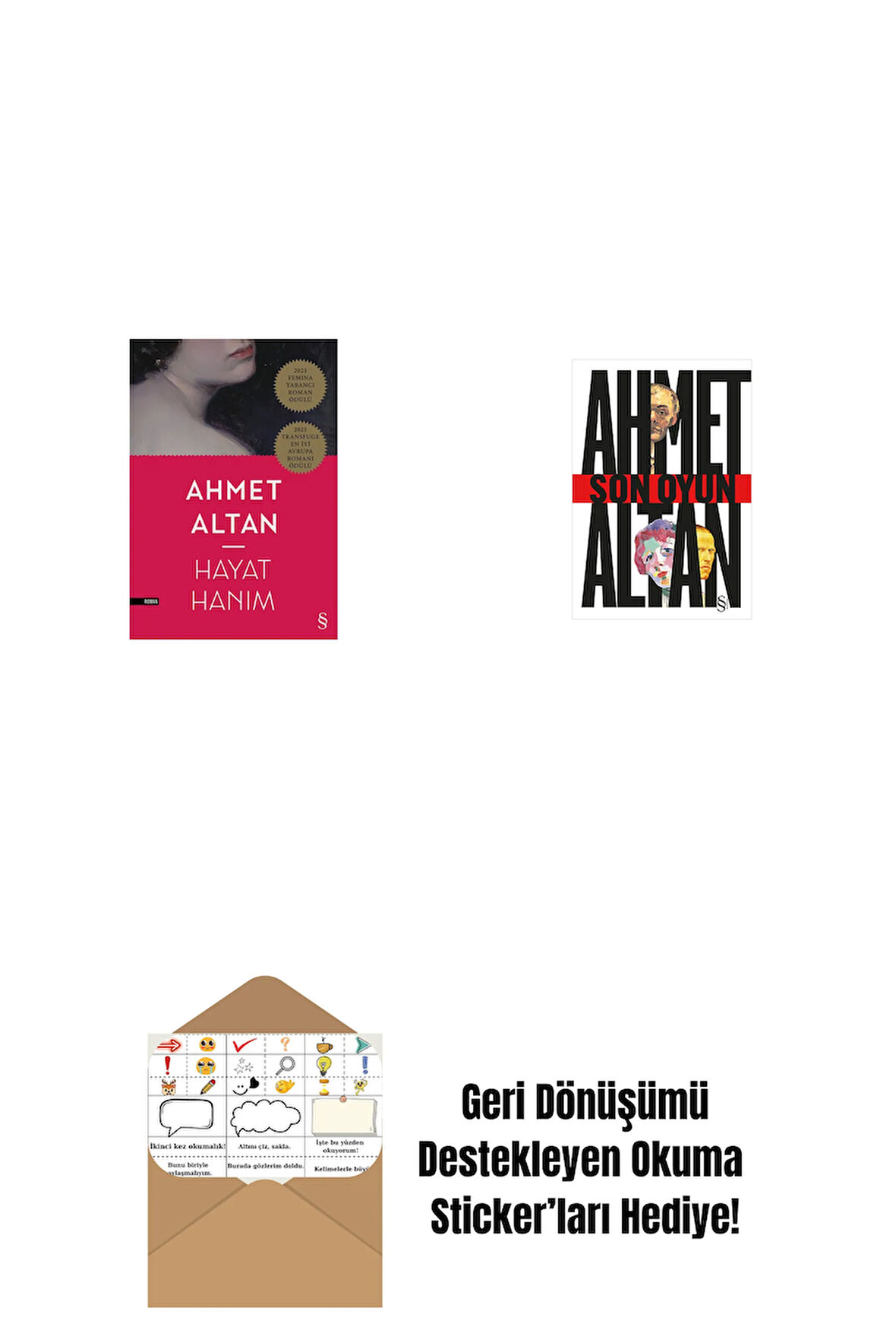 Hayat Hanım + Son Oyun + Okuma Sticker'ları