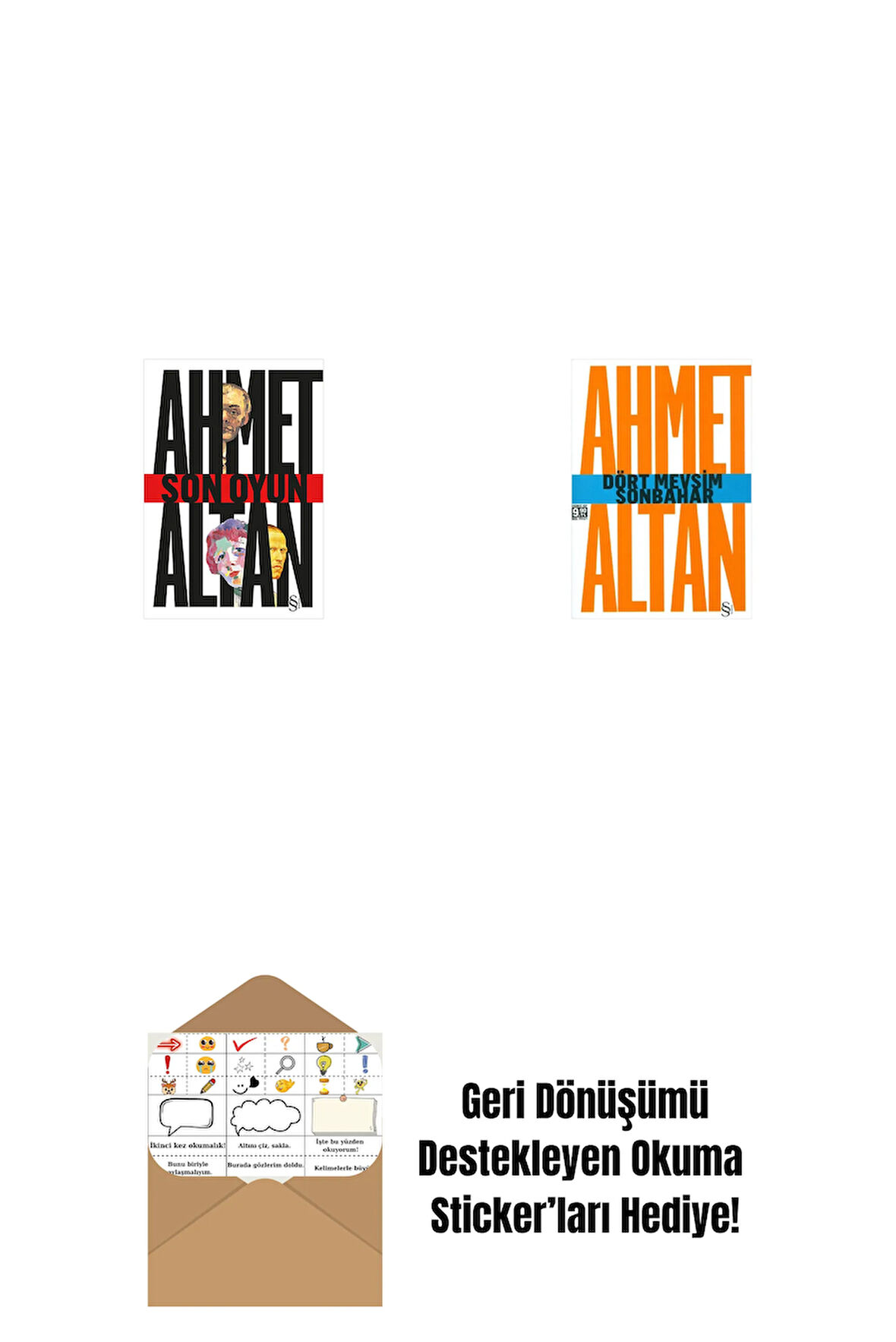 Son Oyun + Dört Mevsim Sonbahar/Tehlikeli Masallar (Cep Boy) + Okuma Sticker'ları