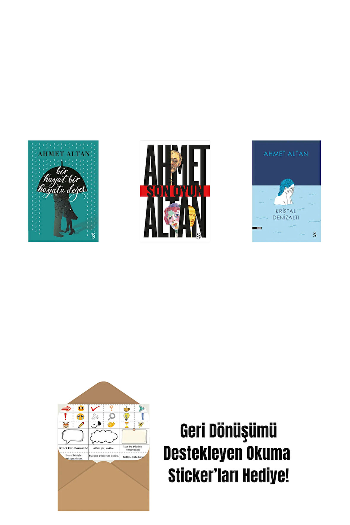 Bir Hayat Bir Hayata Değer + Son Oyun + Kristal Denizaltı + Okuma Sticker'ları