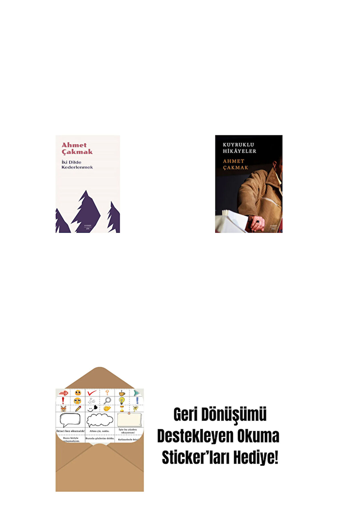 İki Dilde Kederlenmek + Kuyruklu Hikâyeler + Okuma Sticker'ları