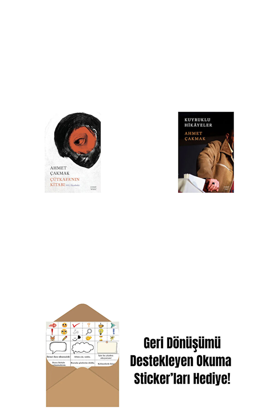 Çütkafa’nın Kitabı + Kuyruklu Hikâyeler + Okuma Sticker'ları