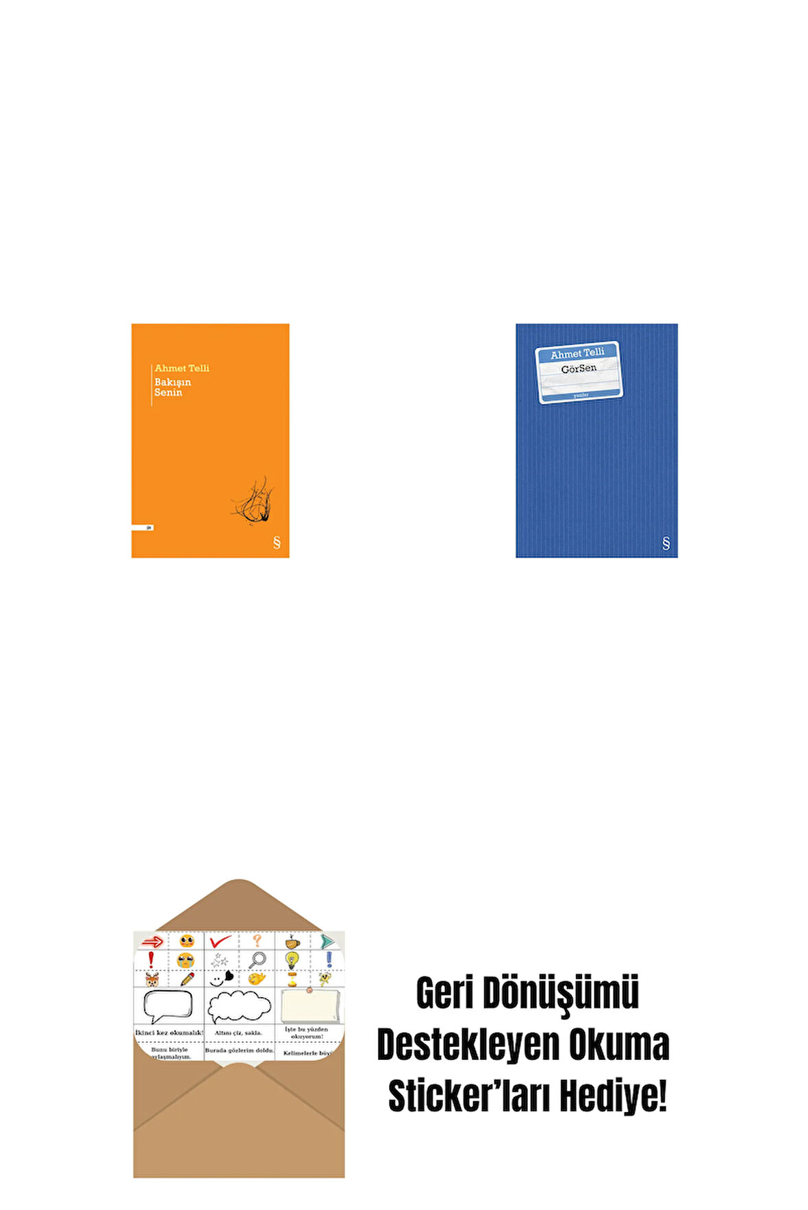 Bakışın Senin + GörSen + Okuma Sticker'ları