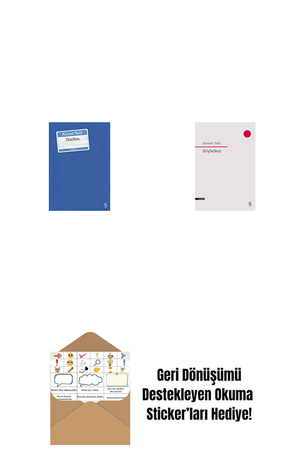 GörSen + SöyleSen + Okuma Sticker'ları