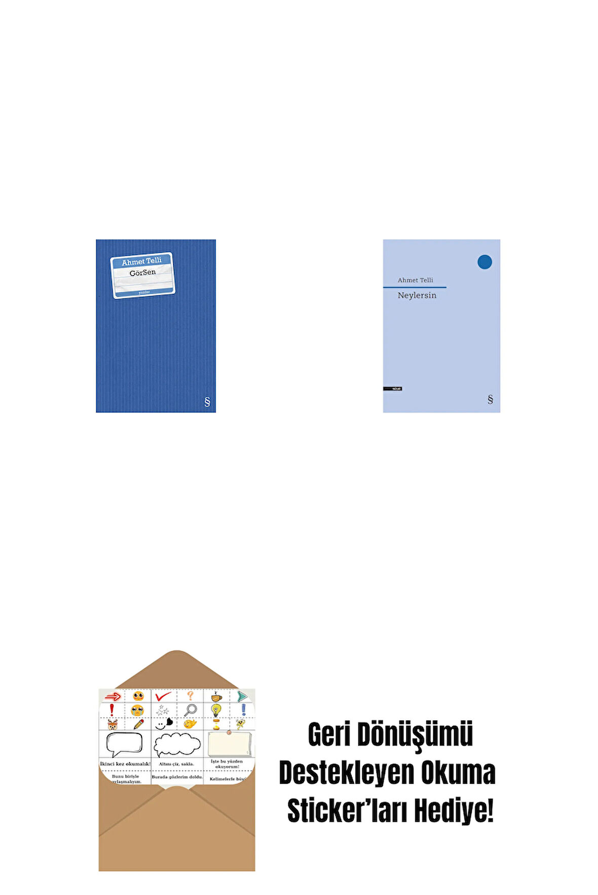 GörSen + Neylersin + Okuma Sticker'ları
