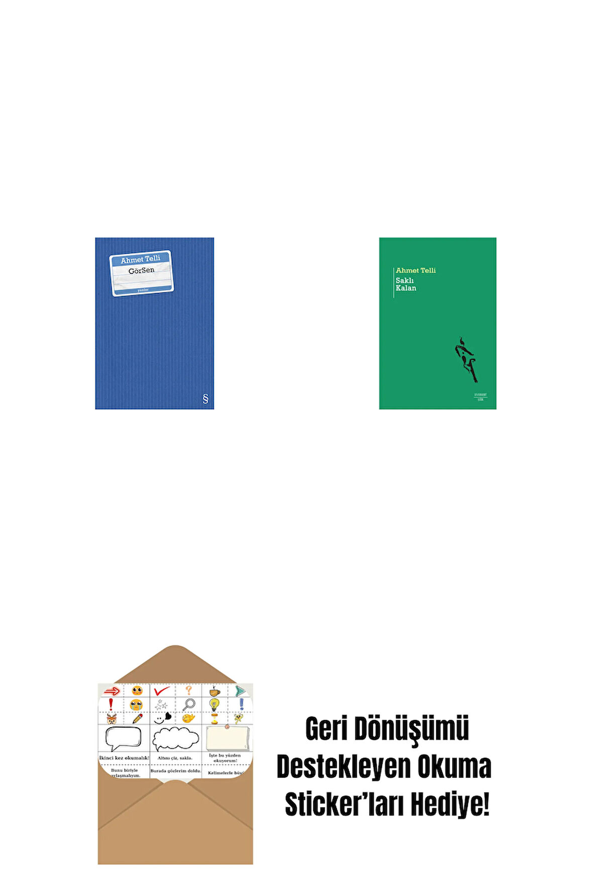GörSen + Saklı Kalan + Okuma Sticker'ları