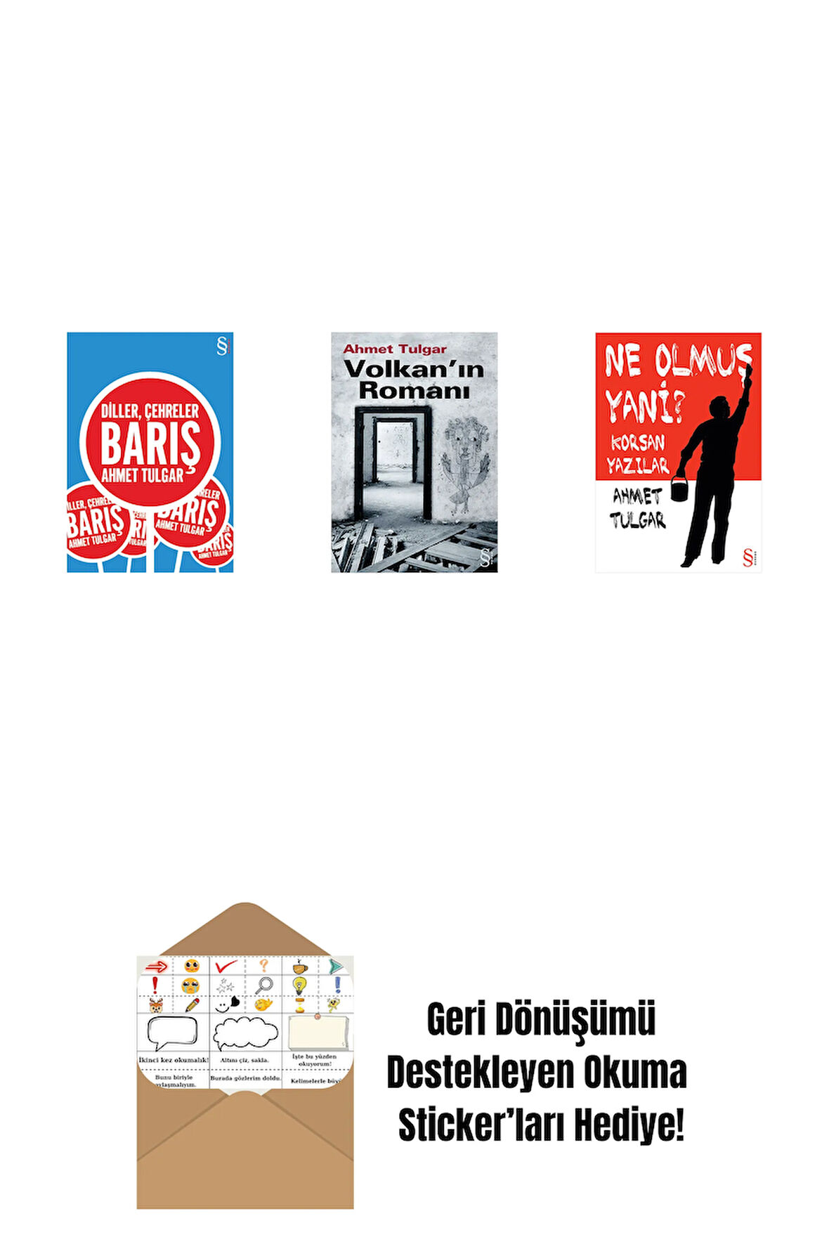 Diller, Çehreler Barış + Volkan'ın Romanı + Ne Olmuş Yani? + Okuma Sticker'ları