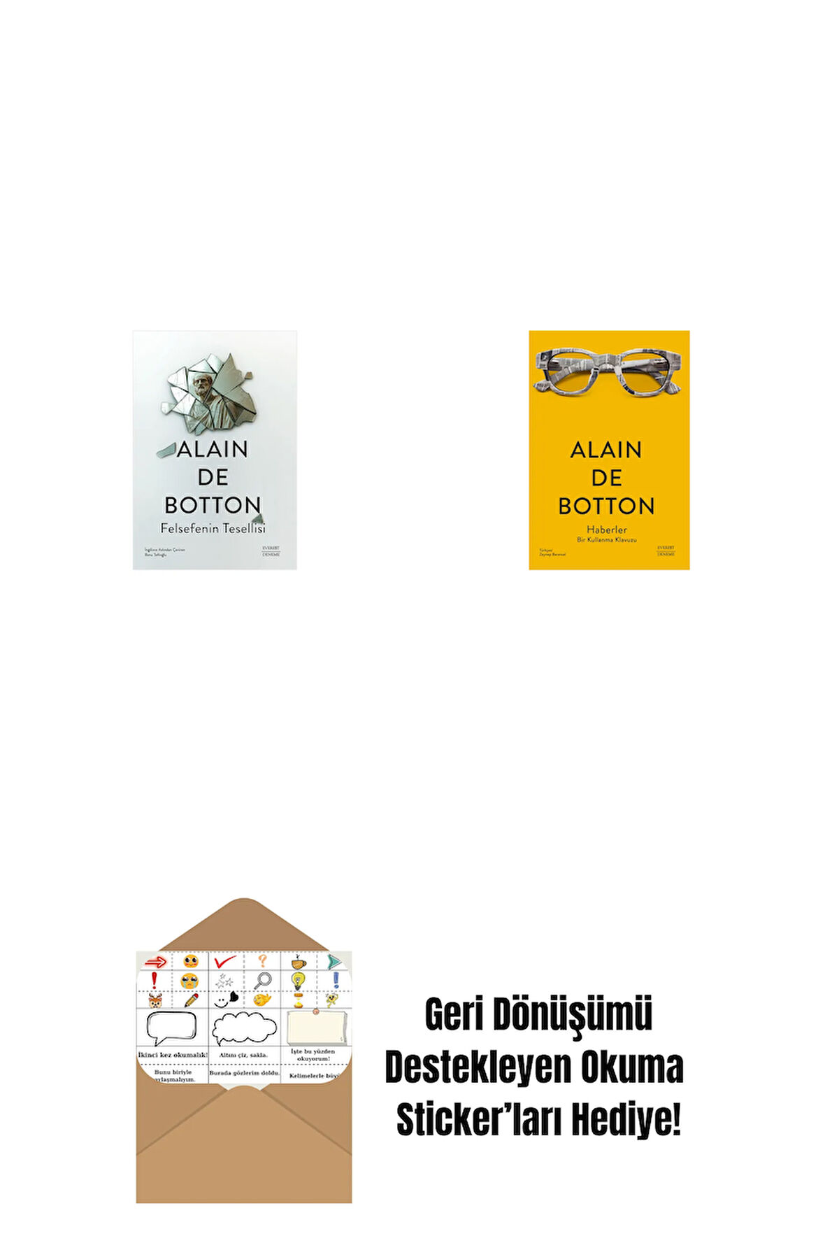 Felsefenin  Tesellisi + Haberler + Okuma Sticker'ları