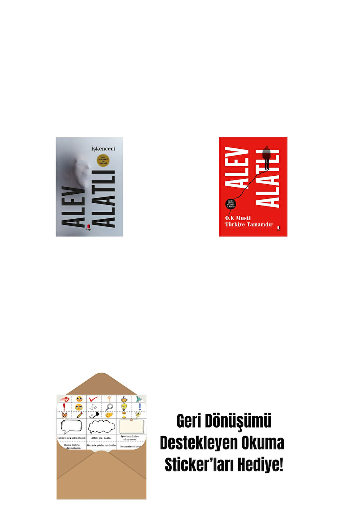 İşkenceci + O.K. Musti Türkiye Tamamdır + Okuma Sticker'ları