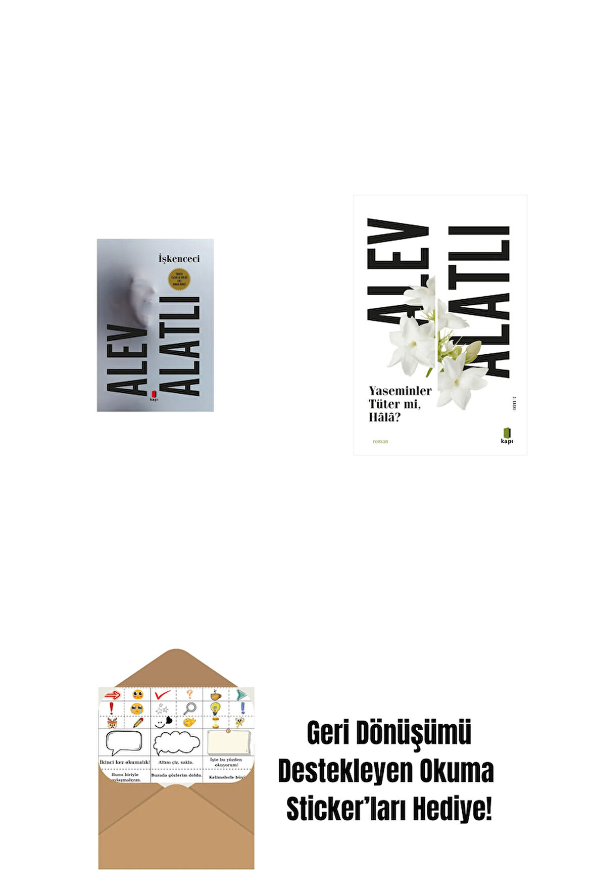 İşkenceci + Yaseminler Tüter mi Hâlâ? + Okuma Sticker'ları