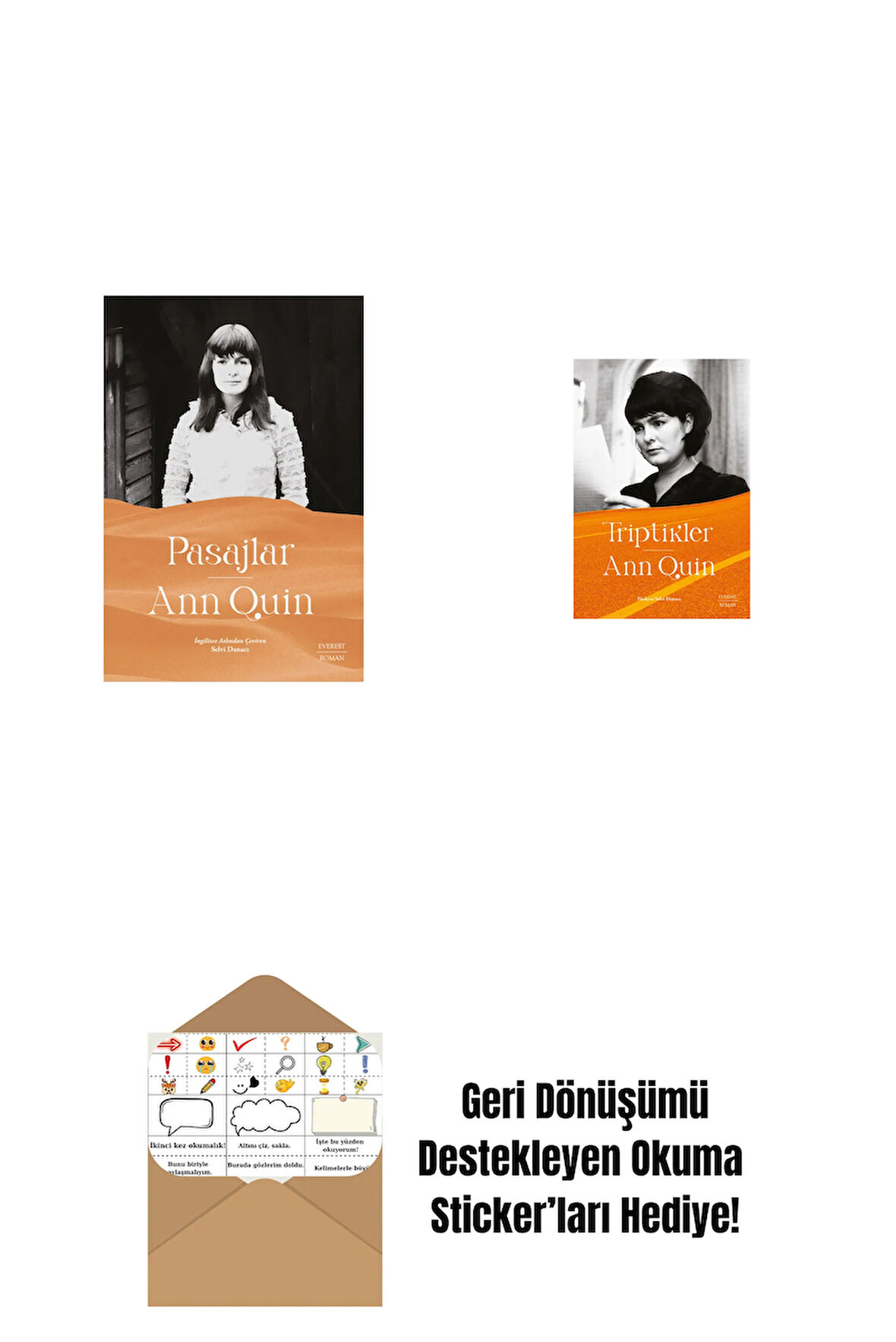 Pasajlar + Triptikler + Okuma Sticker'ları