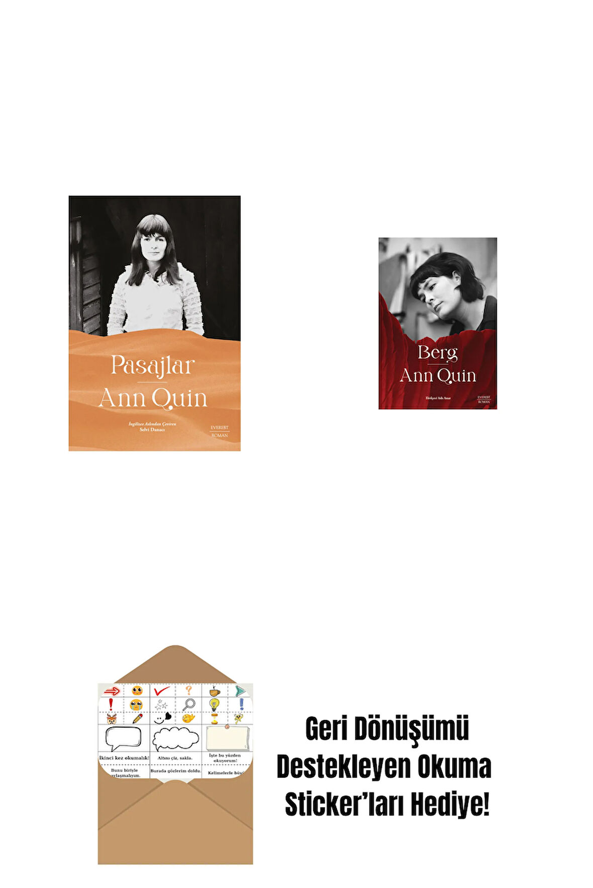 Pasajlar + Berg + Okuma Sticker'ları