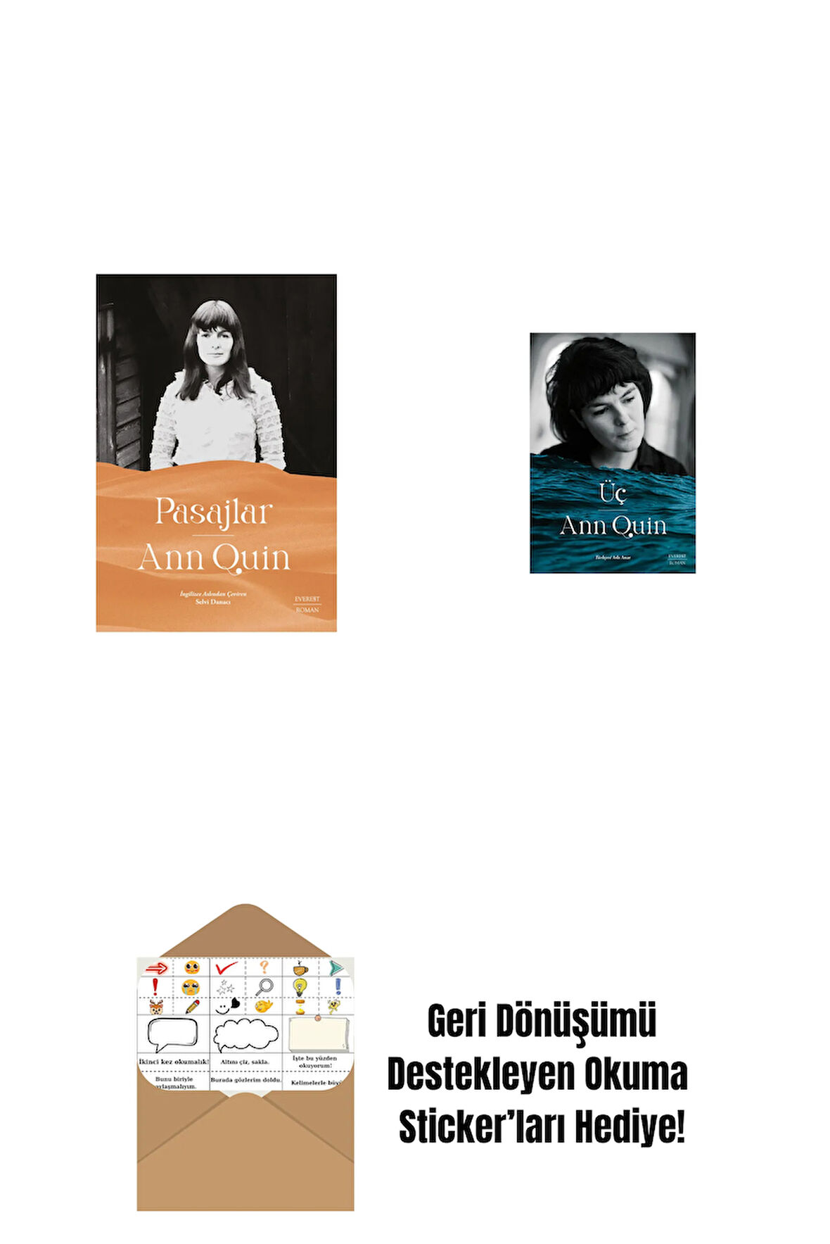 Pasajlar + Üç + Okuma Sticker'ları