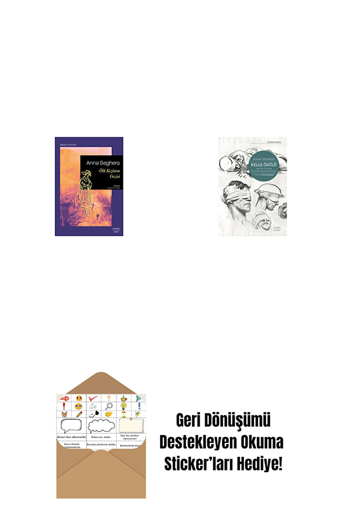 Ölü Kızların Gezisi + Kelle Ödülü + Okuma Sticker'ları