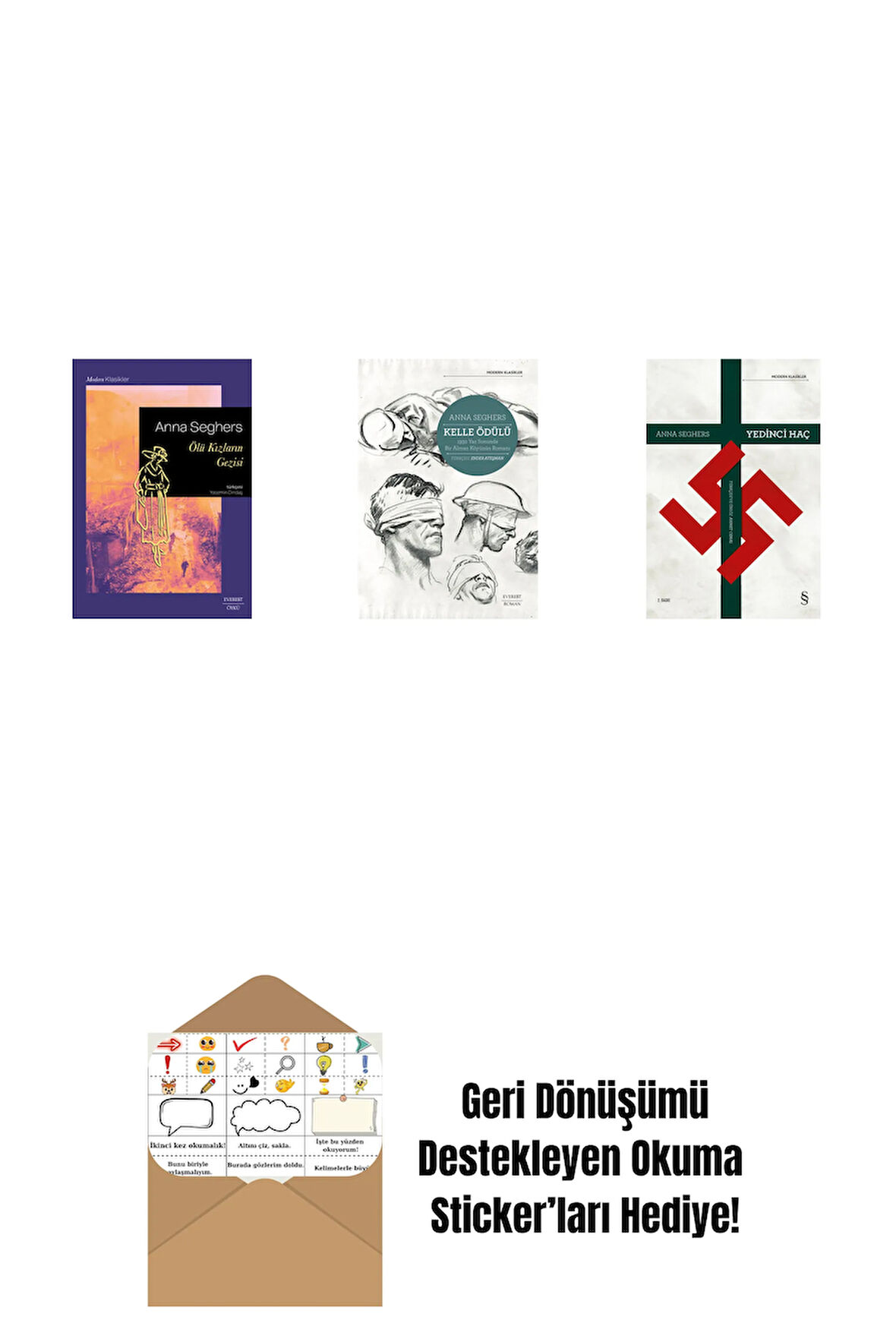 Ölü Kızların Gezisi + Kelle Ödülü + Yedinci Haç + Okuma Sticker'ları