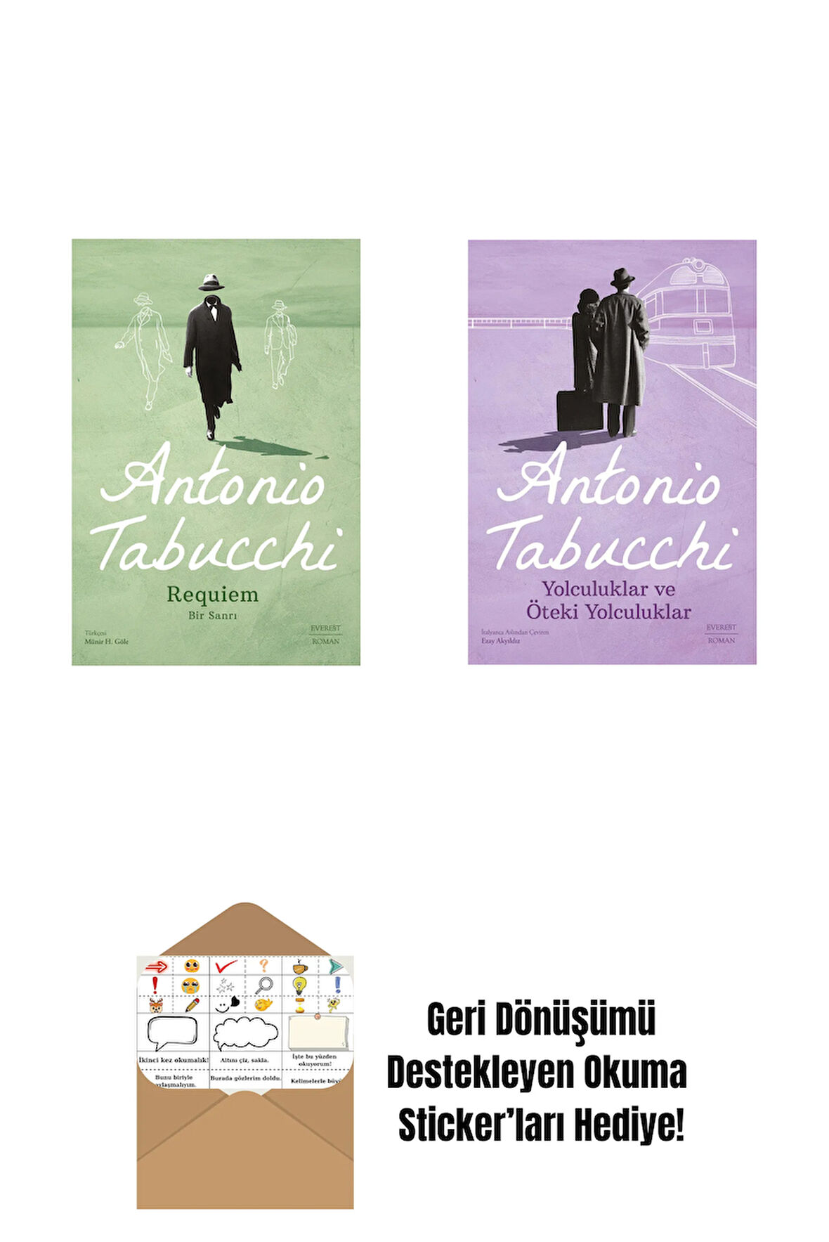 Requiem + Yolculuklar ve Öteki Yolculuklar + Okuma Sticker'ları