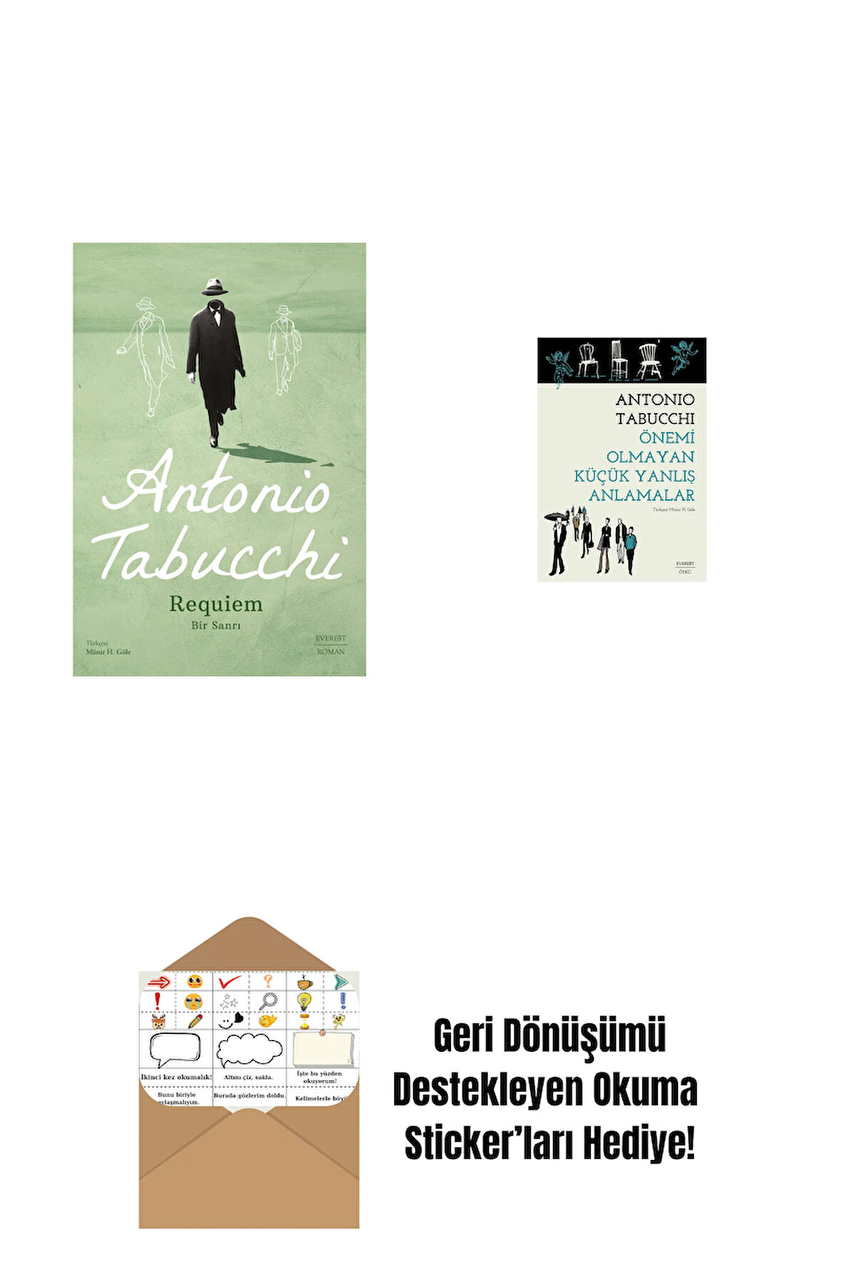 Requiem + Önemi Olmayan Küçük Yanlış Anlamalar + Okuma Sticker'ları
