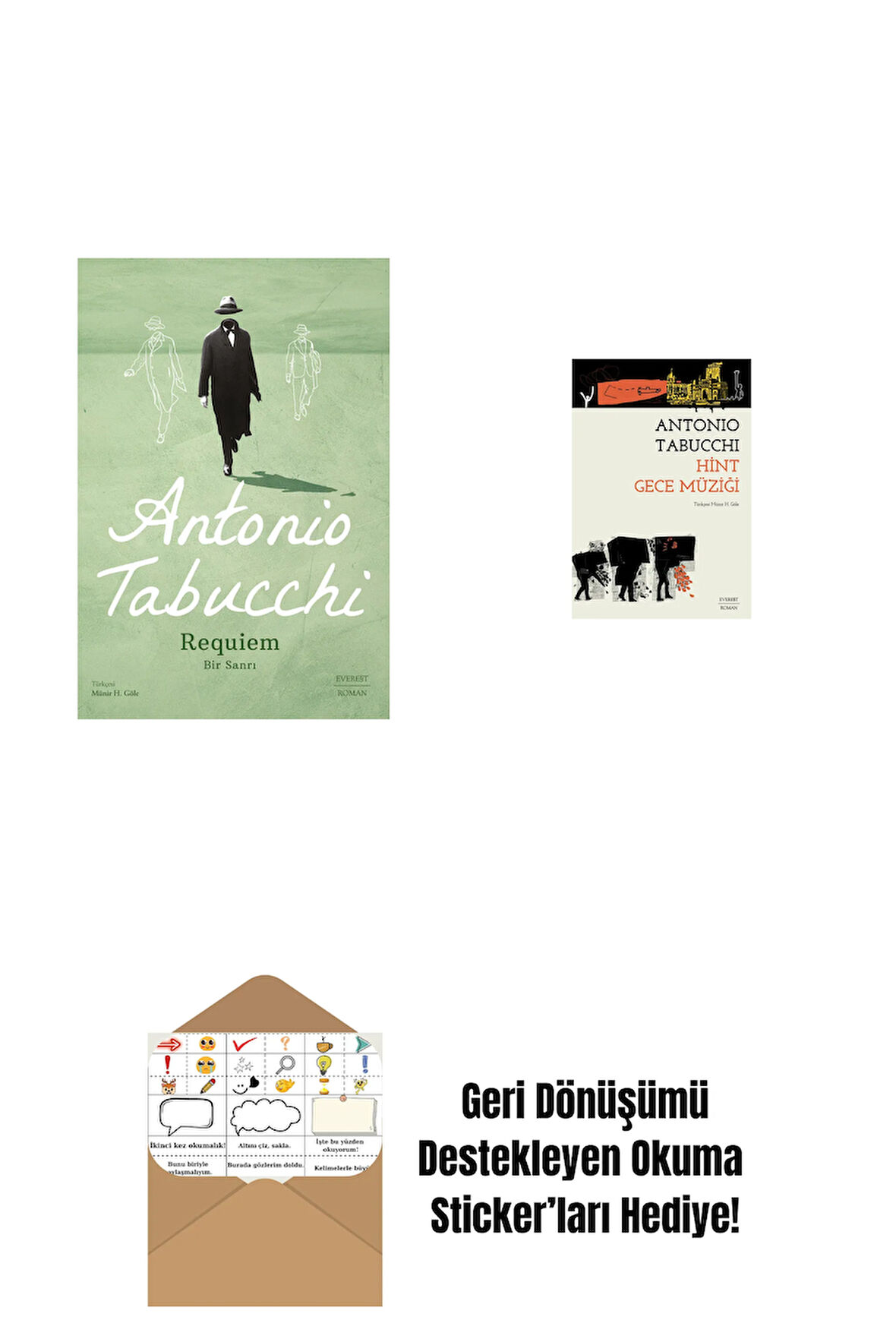 Requiem + Hint Gece Müziği + Okuma Sticker'ları