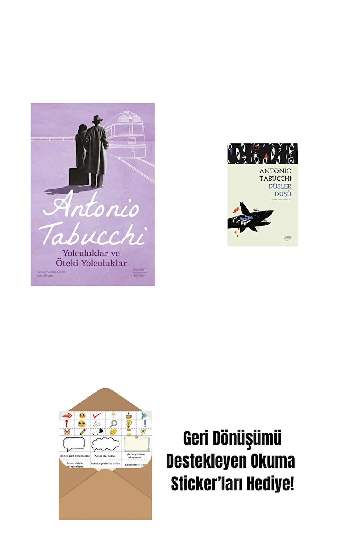Yolculuklar ve Öteki Yolculuklar + Düşler Düşü + Okuma Sticker'ları
