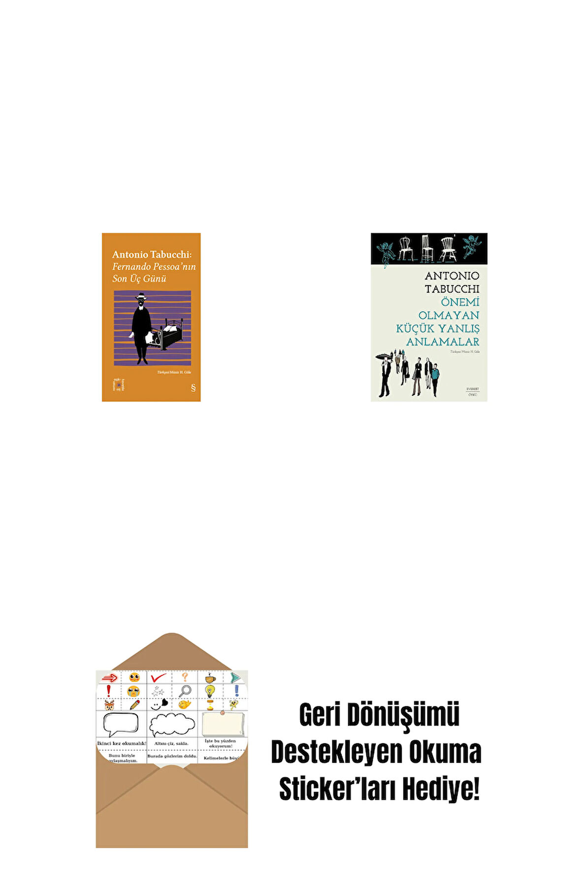 Everest Açıkhava 34 - Fernando Pessoa’nın Son Üç Günü + Önemi Olmayan Küçük Yanlış Anlamalar + Okuma Sticker'ları