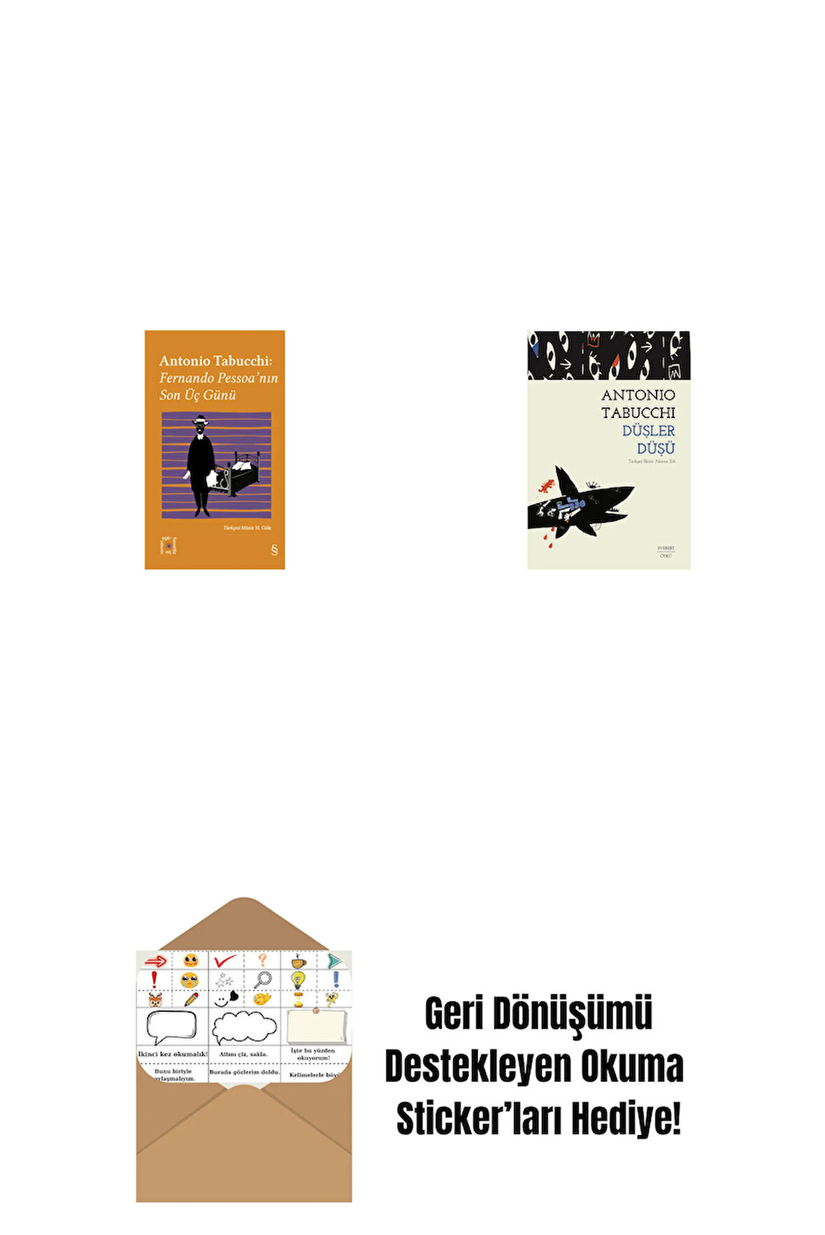 Everest Açıkhava 34 - Fernando Pessoa’nın Son Üç Günü + Düşler Düşü + Okuma Sticker'ları