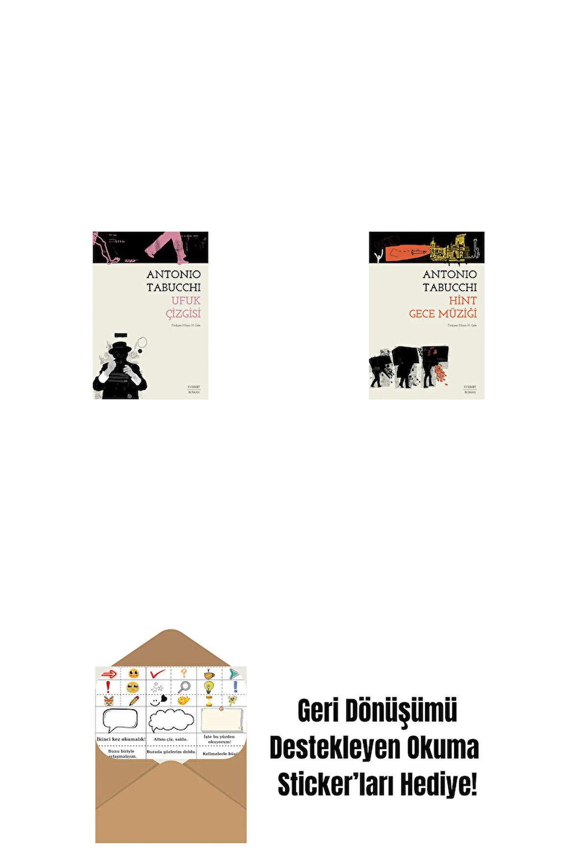 Ufuk Çizgisi + Hint Gece Müziği + Okuma Sticker'ları