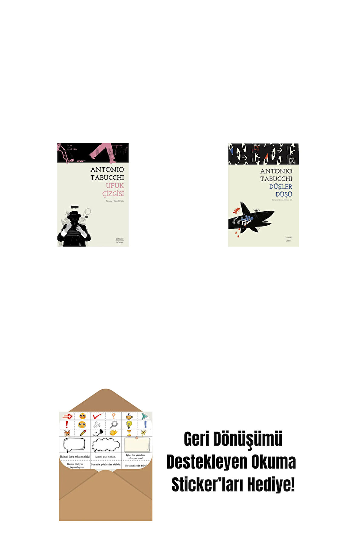 Ufuk Çizgisi + Düşler Düşü + Okuma Sticker'ları