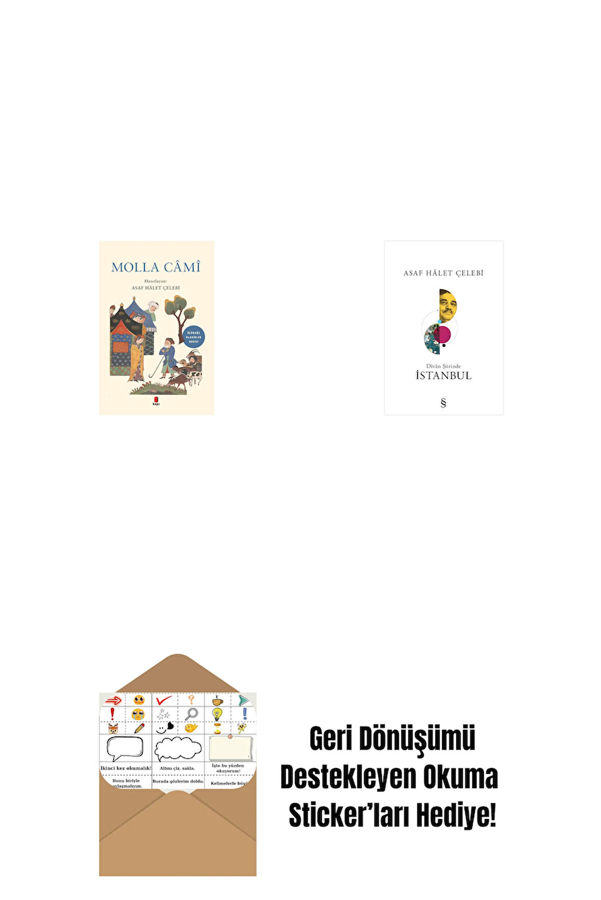 Molla Câmî + Divan Şiirinde İstanbul + Okuma Sticker'ları