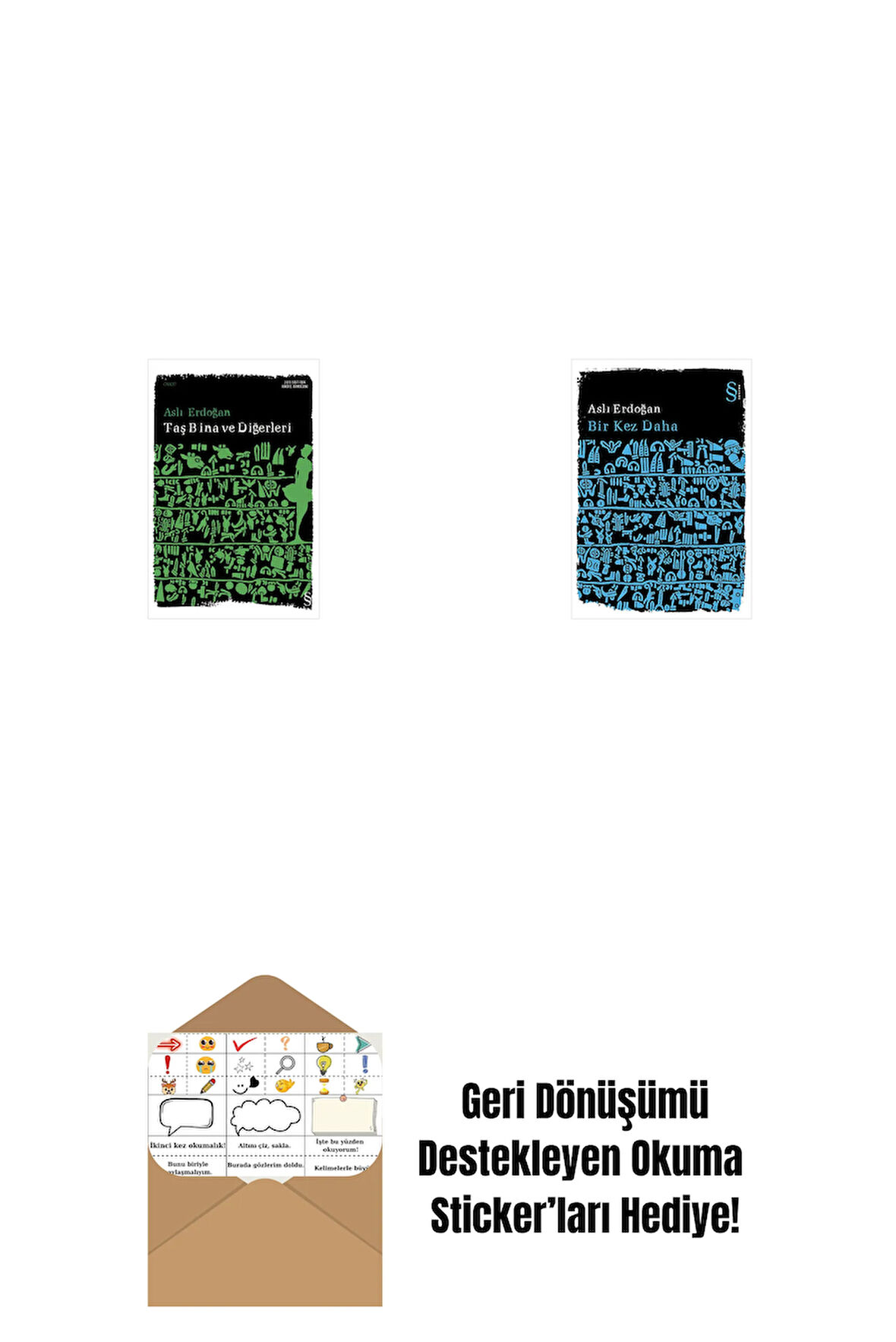 Taş Bina ve Diğerleri + Bir Kez Daha + Okuma Sticker'ları