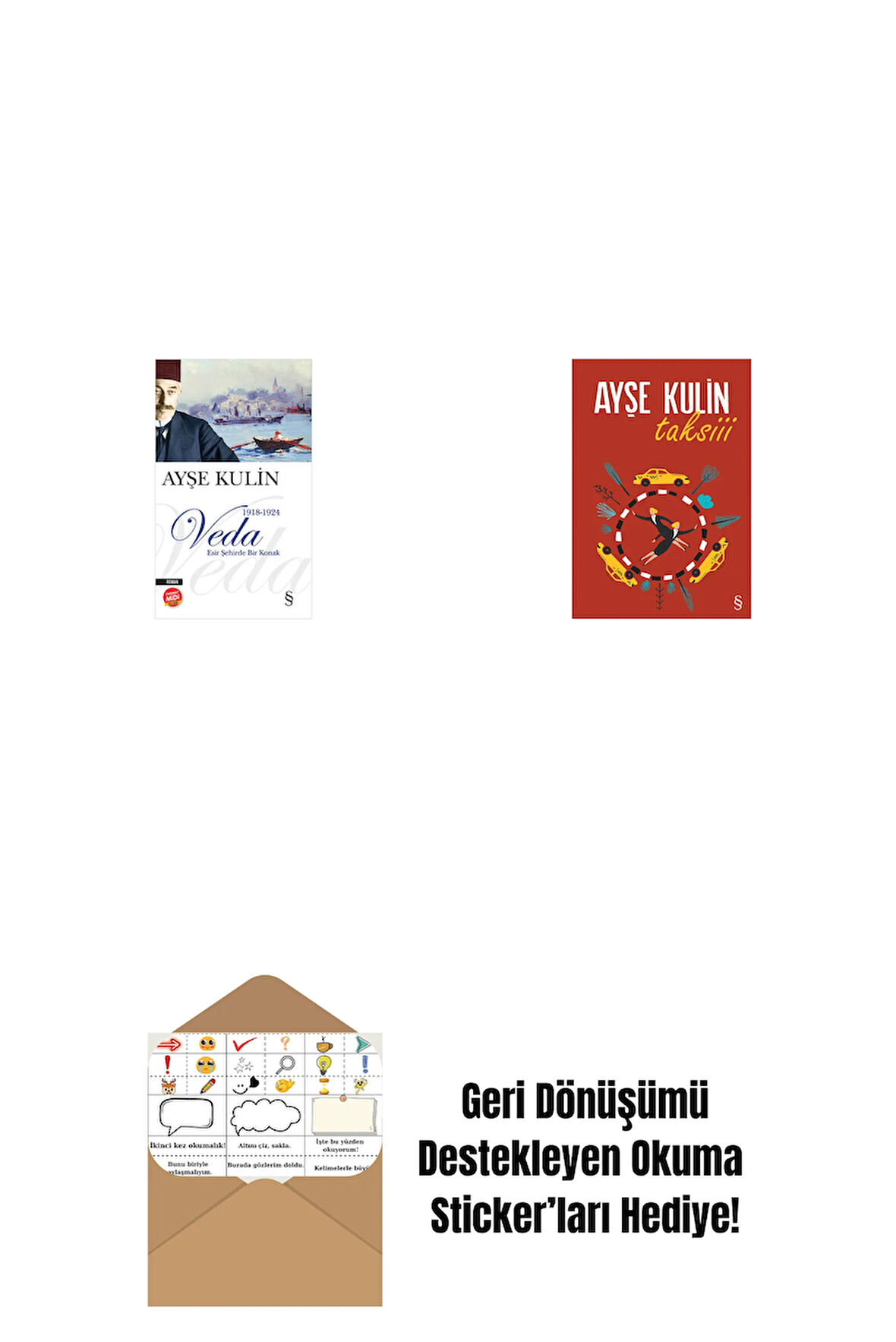 Veda (Midi Boy) + Taksiii + Okuma Sticker'ları