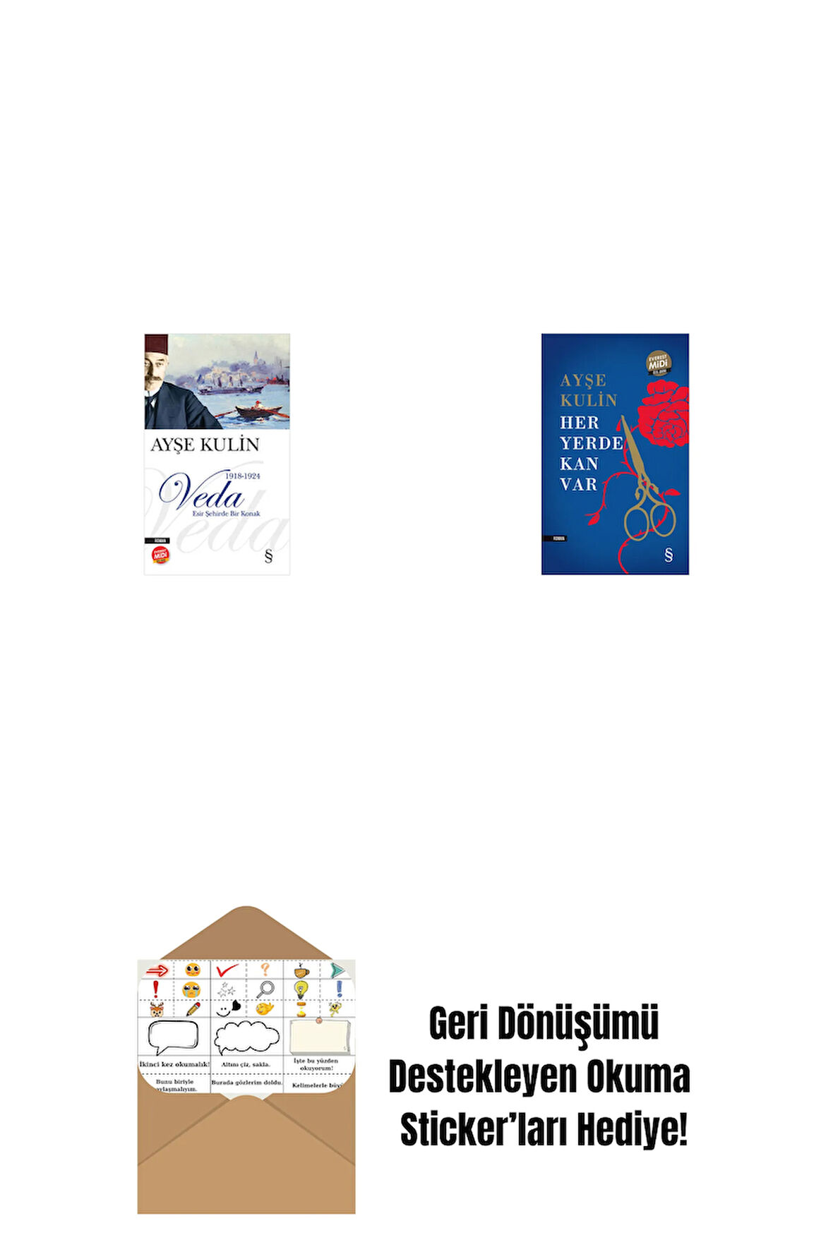 Veda (Midi Boy) + Her Yerde Kan Var (Midi Boy) + Okuma Sticker'ları