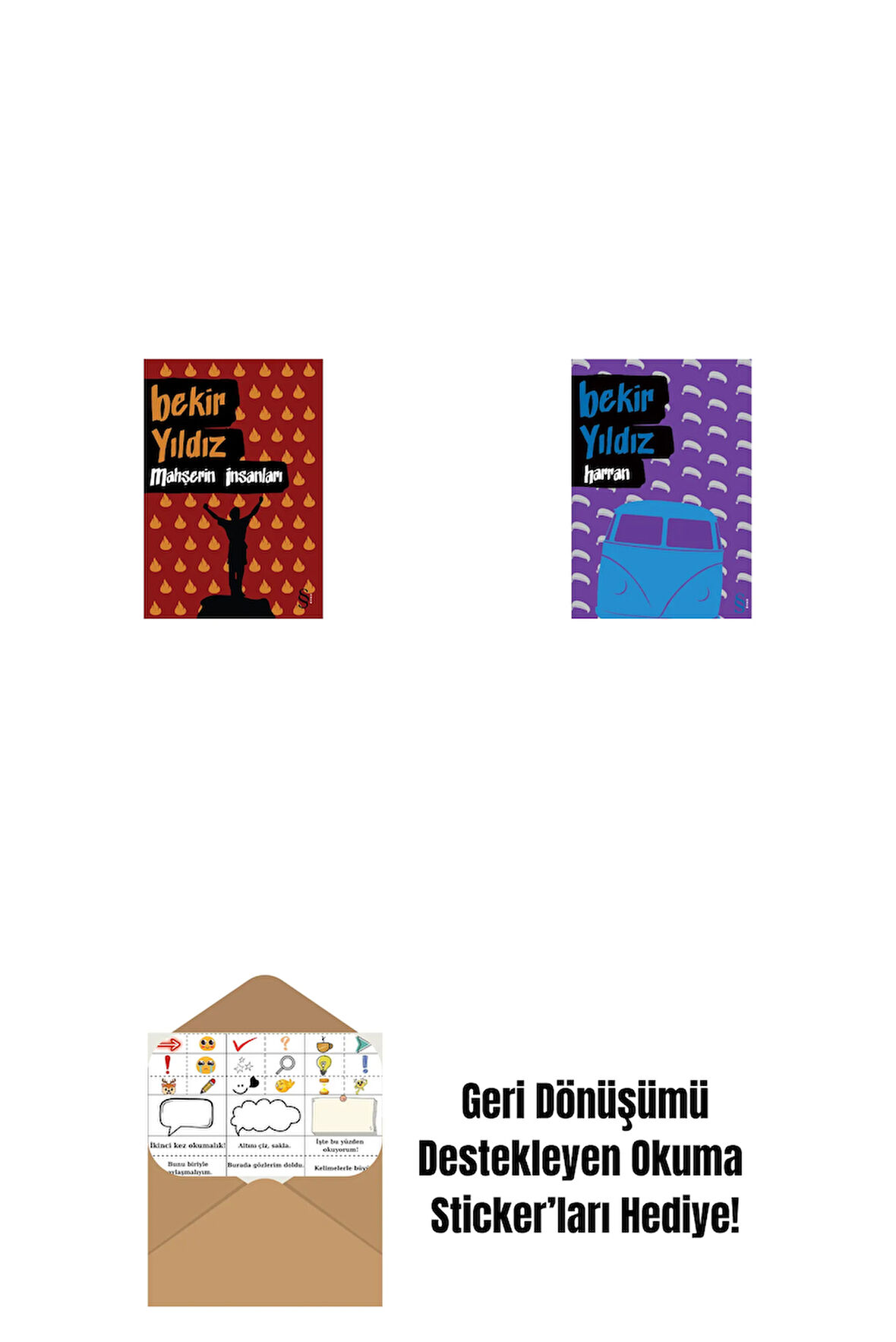 Mahşerin İnsanları + Harran + Okuma Sticker'ları