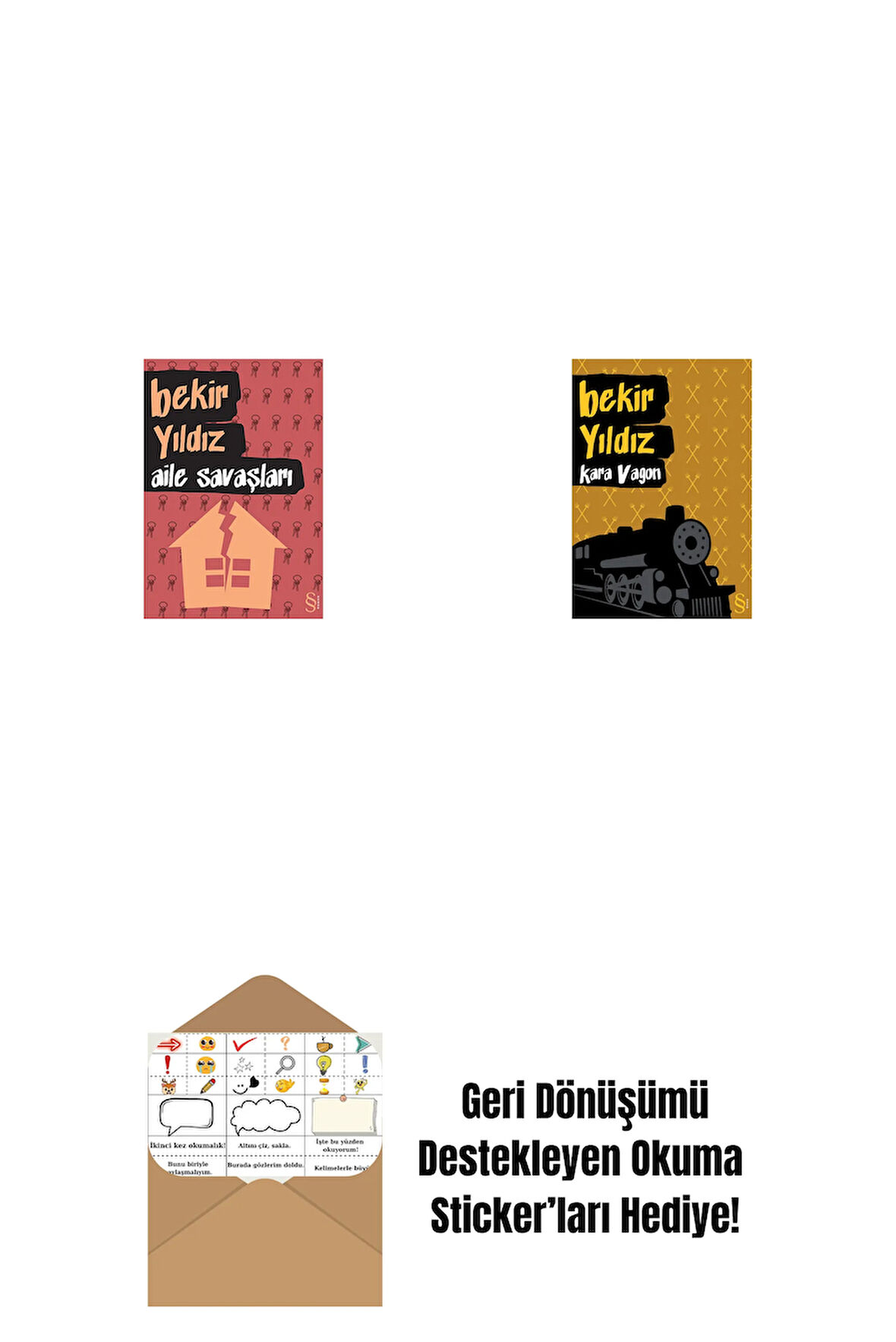 Aile Savaşları + Kara Vagon + Okuma Sticker'ları