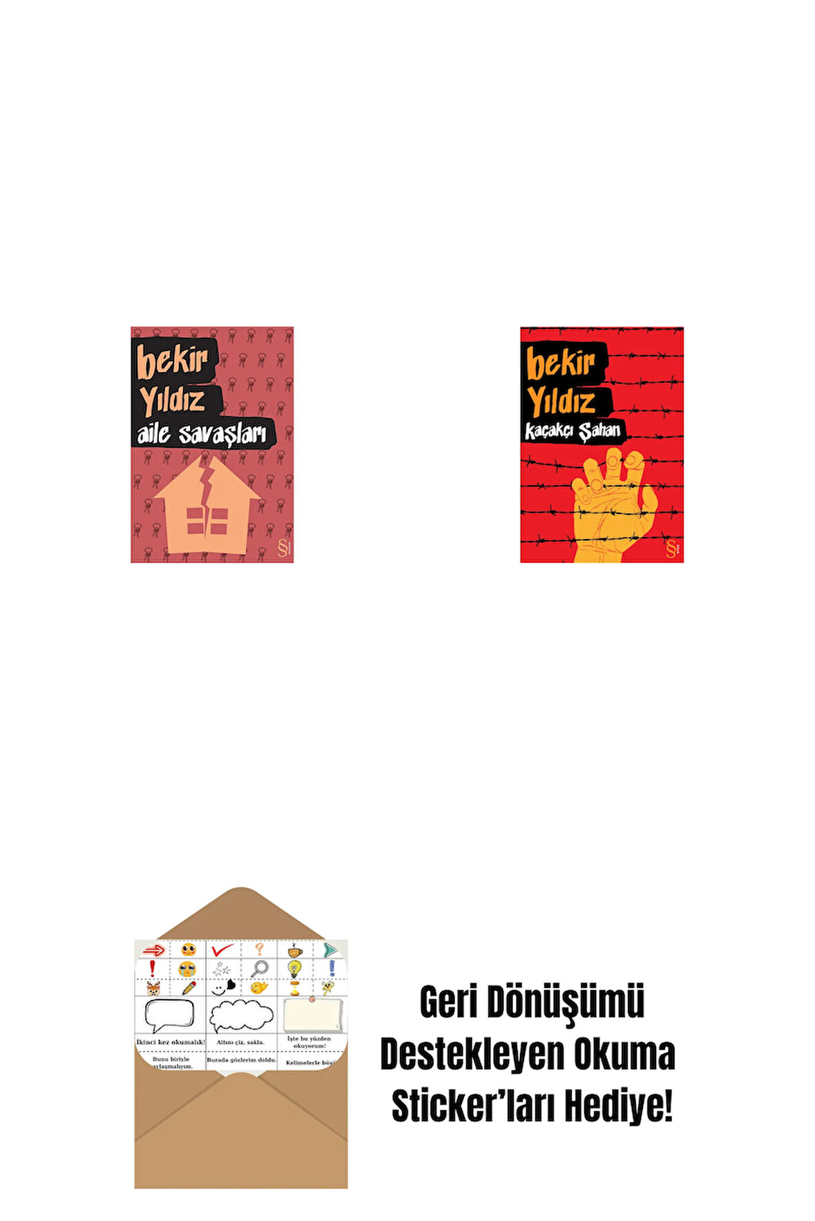 Aile Savaşları + Kaçakçı Şahan + Okuma Sticker'ları