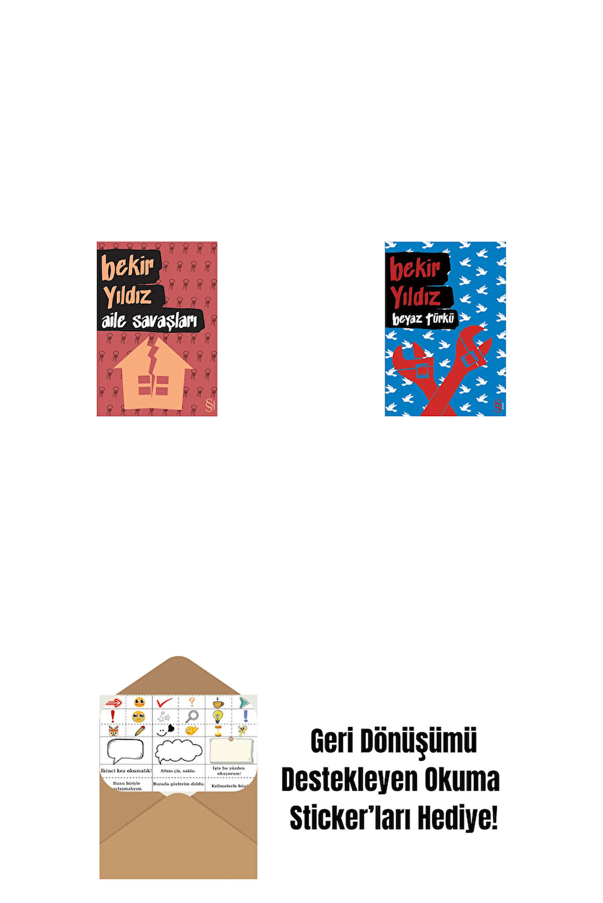 Aile Savaşları + Beyaz Türkü + Okuma Sticker'ları