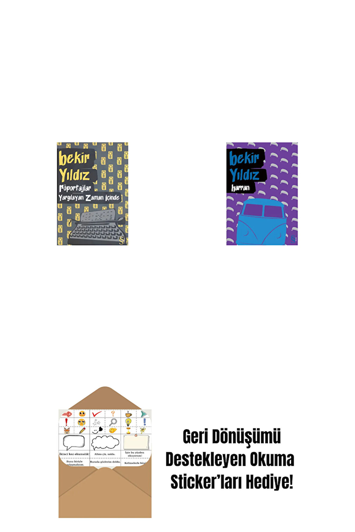 Röportajlar: Yargılayan Zaman İçinde + Harran + Okuma Sticker'ları