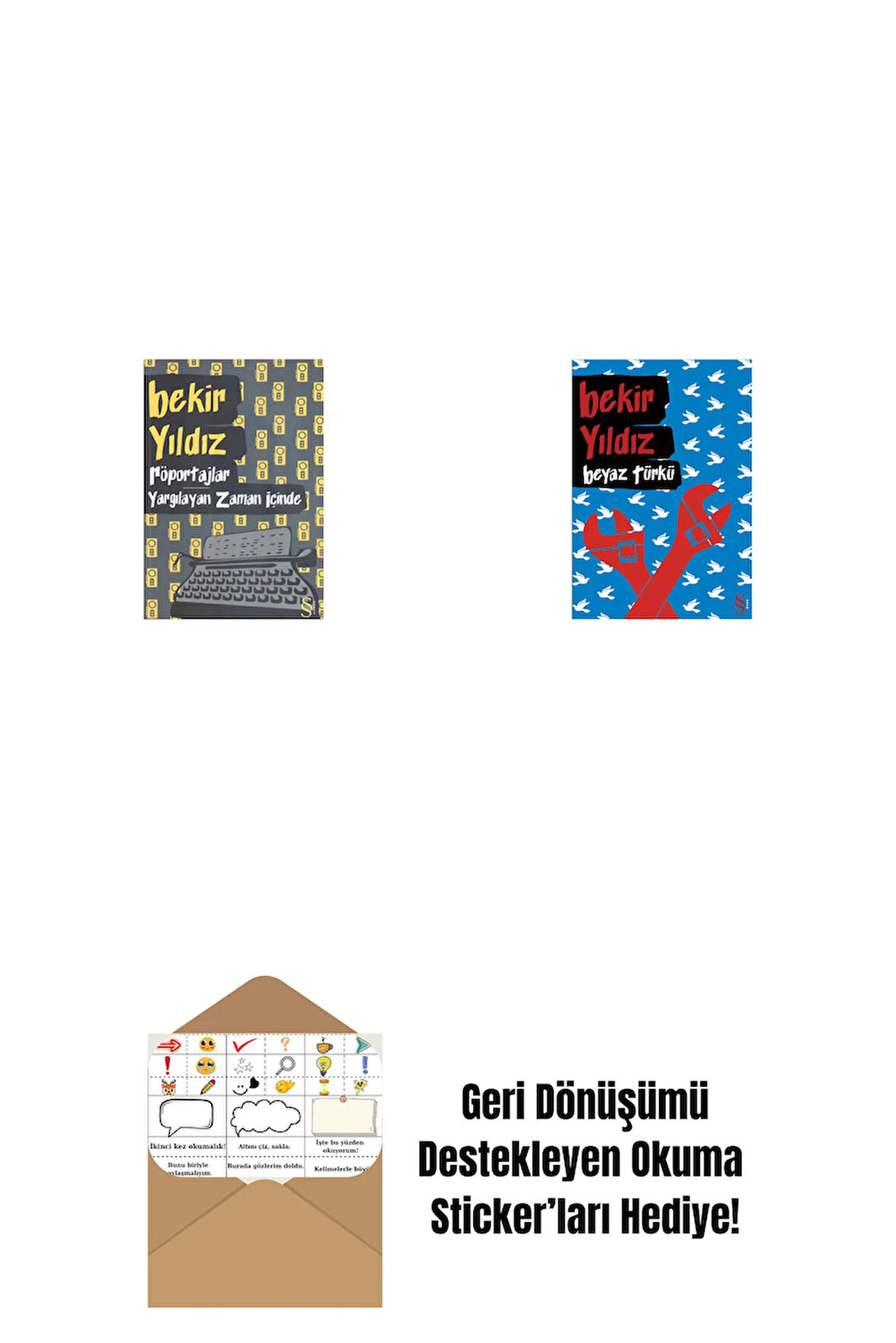 Röportajlar: Yargılayan Zaman İçinde + Beyaz Türkü + Okuma Sticker'ları