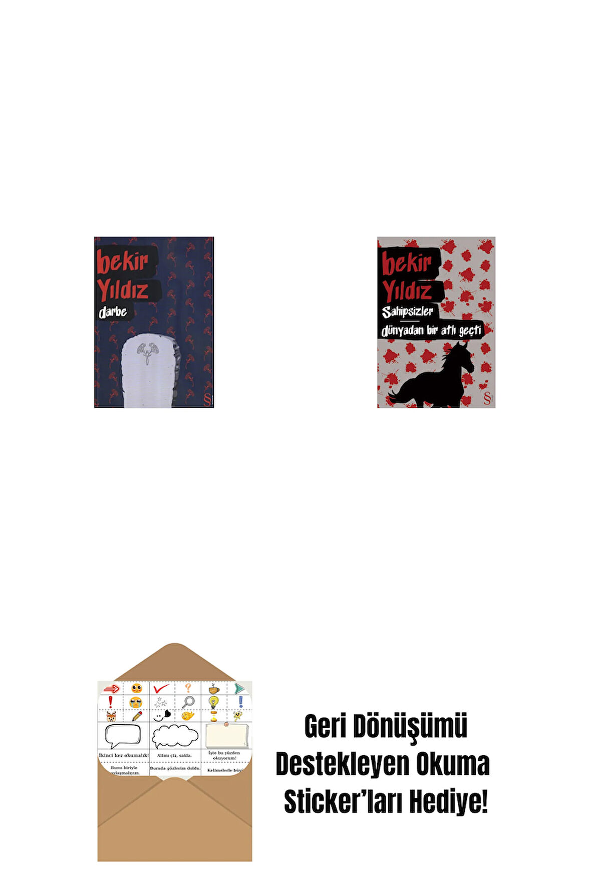 Darbe + Sahipsizler - Dünyadan Bir Atlı Geçti + Okuma Sticker'ları