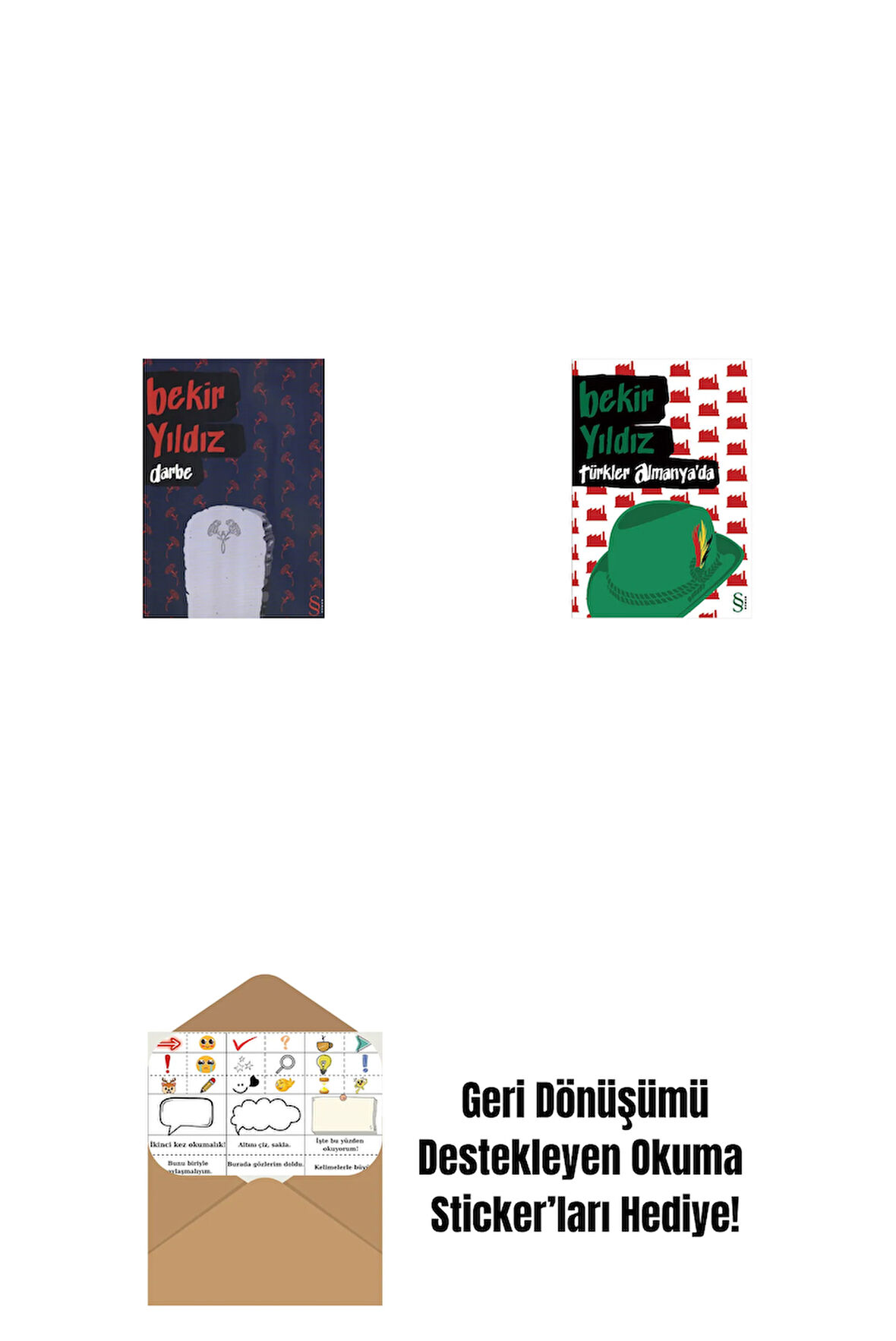 Darbe + Türkler Almanya'da + Okuma Sticker'ları