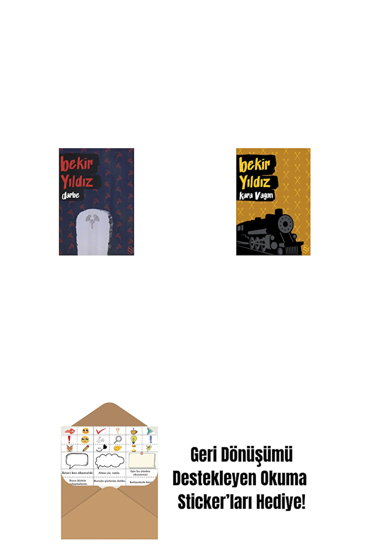 Darbe + Kara Vagon + Okuma Sticker'ları