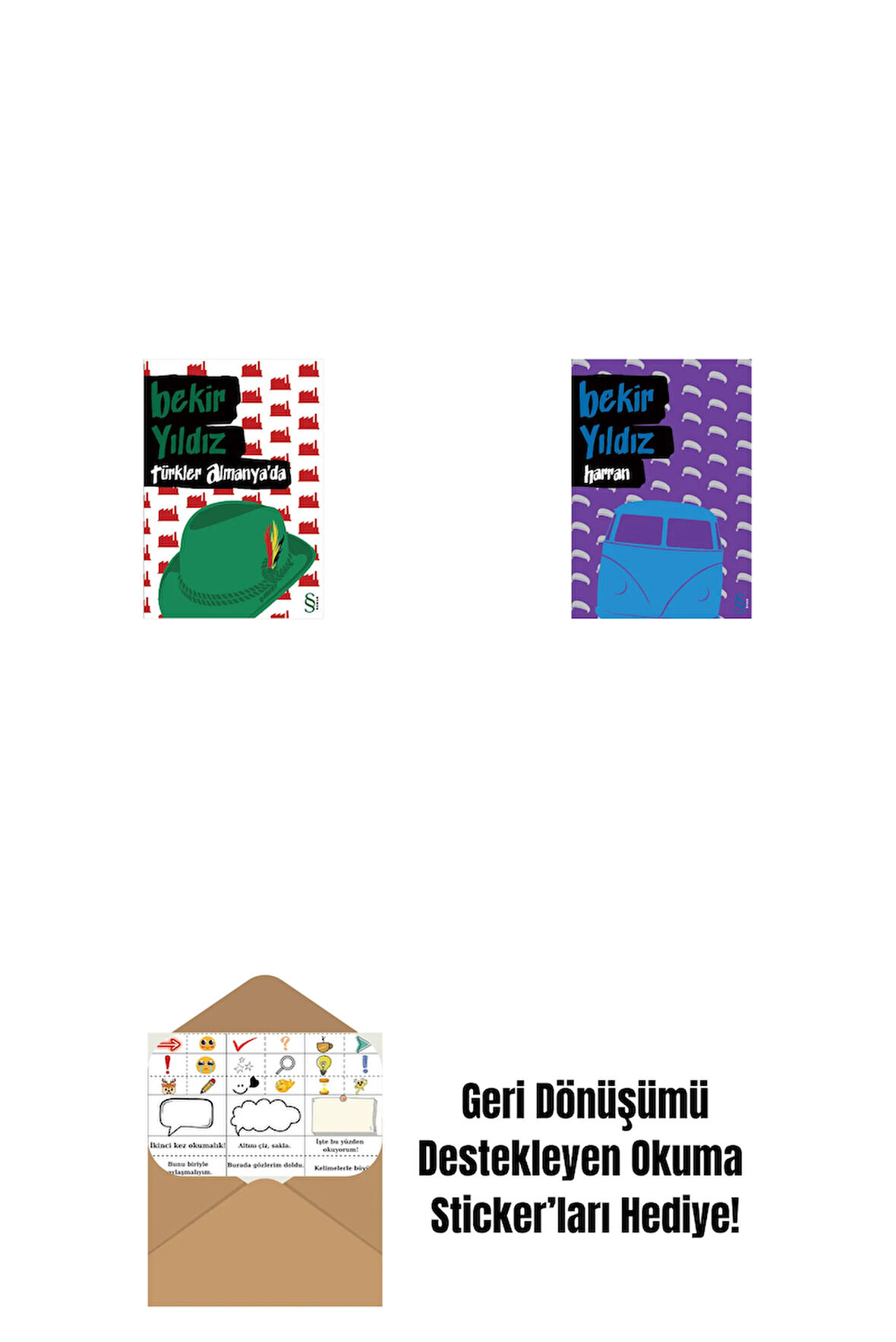 Türkler Almanya'da + Harran + Okuma Sticker'ları