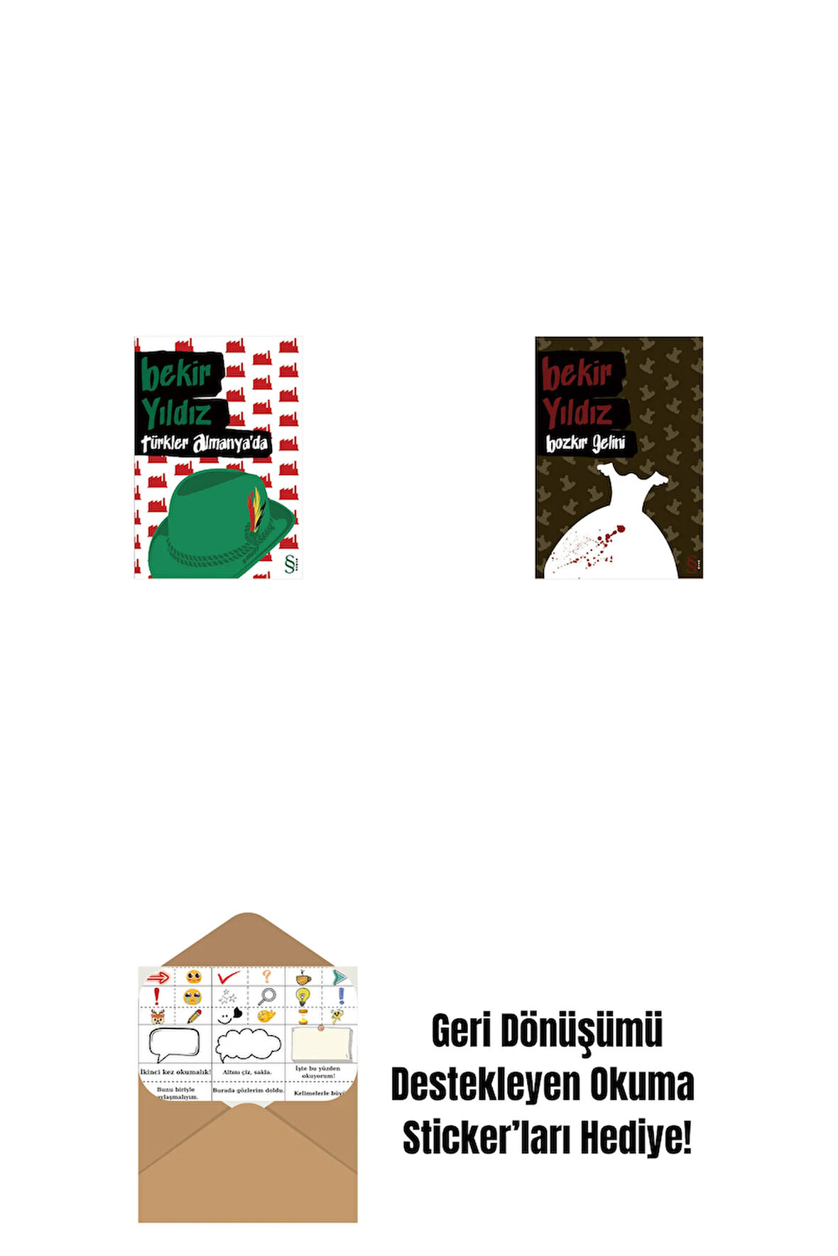 Türkler Almanya'da + Bozkır Gelini + Okuma Sticker'ları