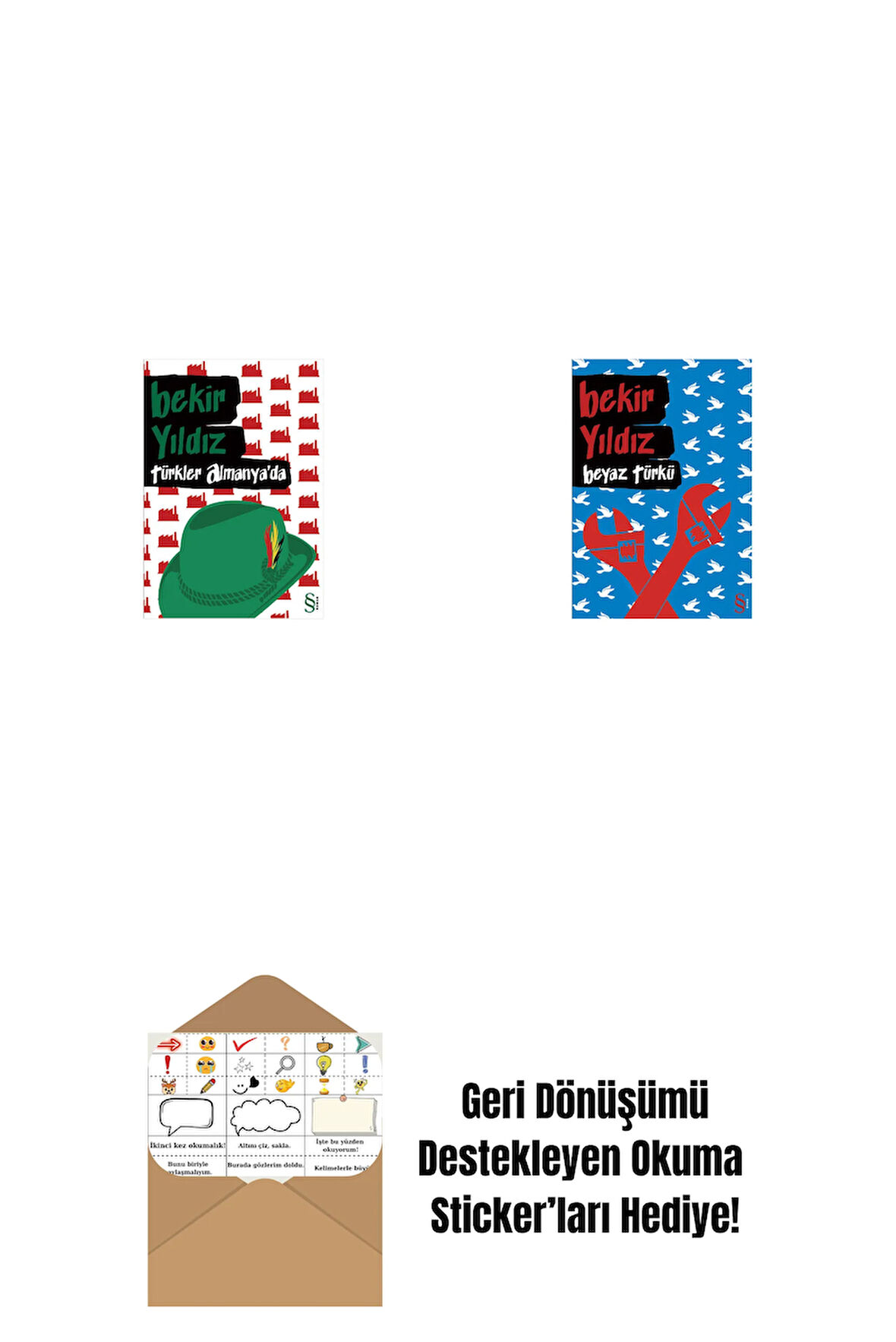 Türkler Almanya'da + Beyaz Türkü + Okuma Sticker'ları