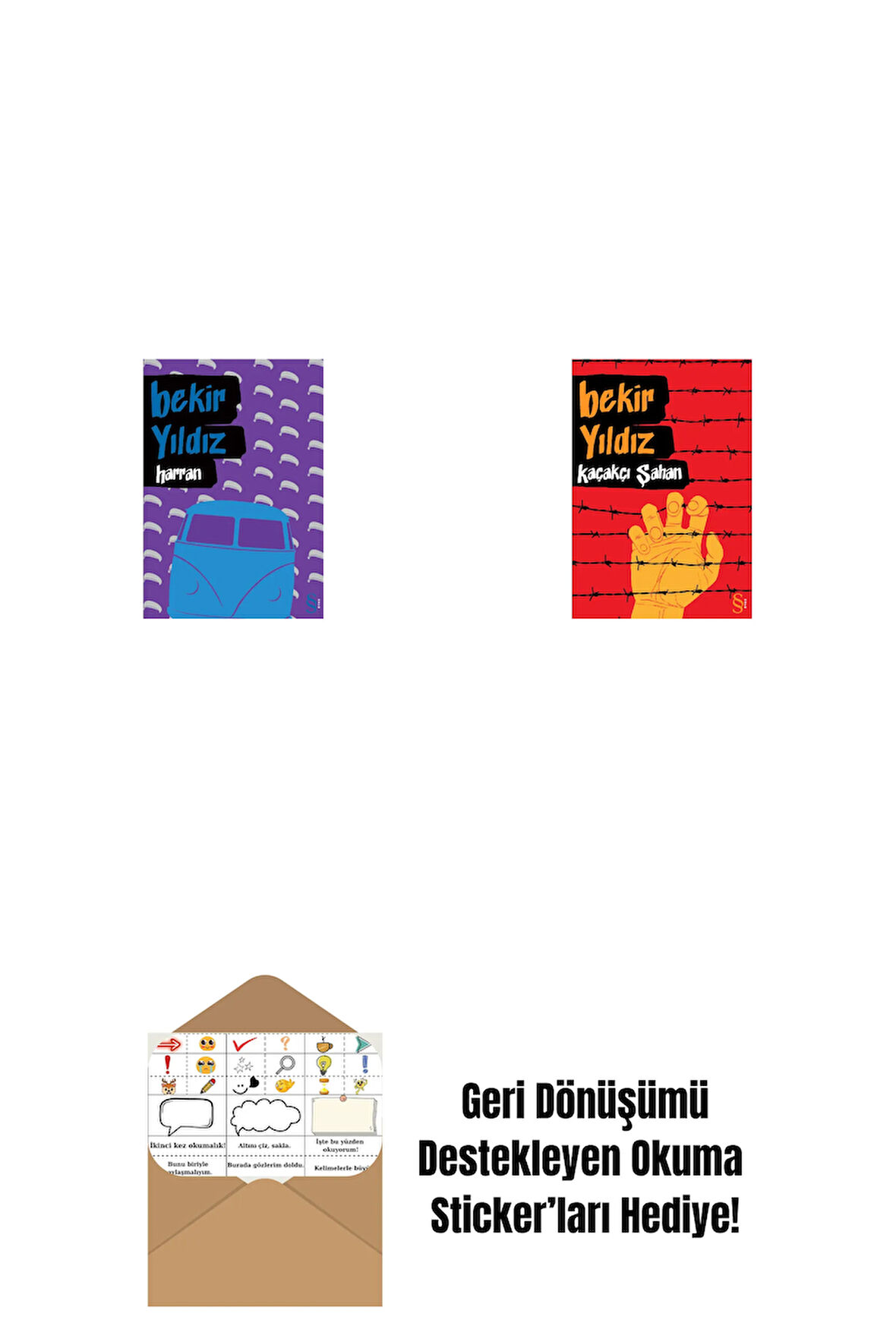 Harran + Kaçakçı Şahan + Okuma Sticker'ları